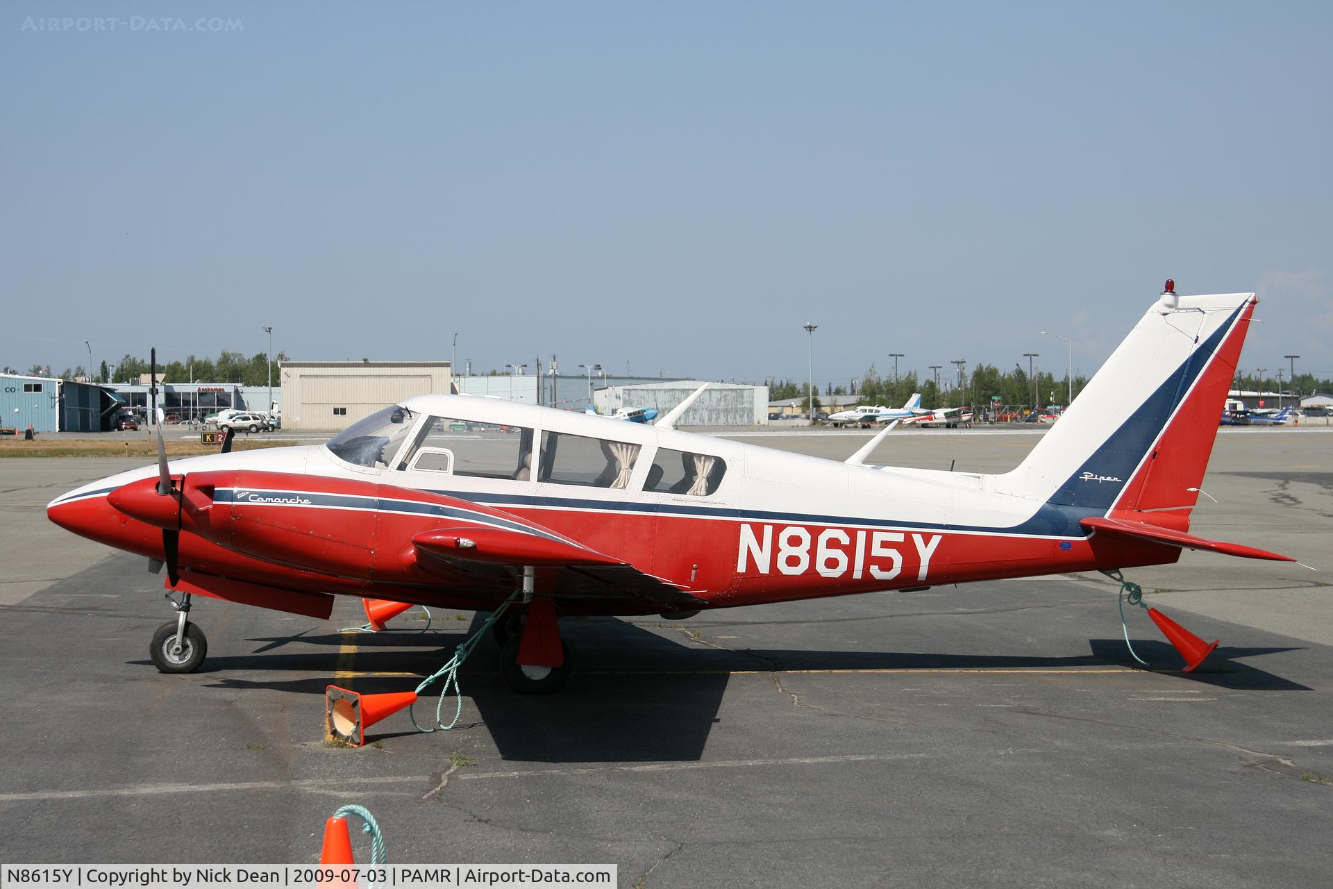 N8615Y, 1968 Piper PA-30-160 Twin Comanche Twin Comanche C/N 30-1755, PAMR