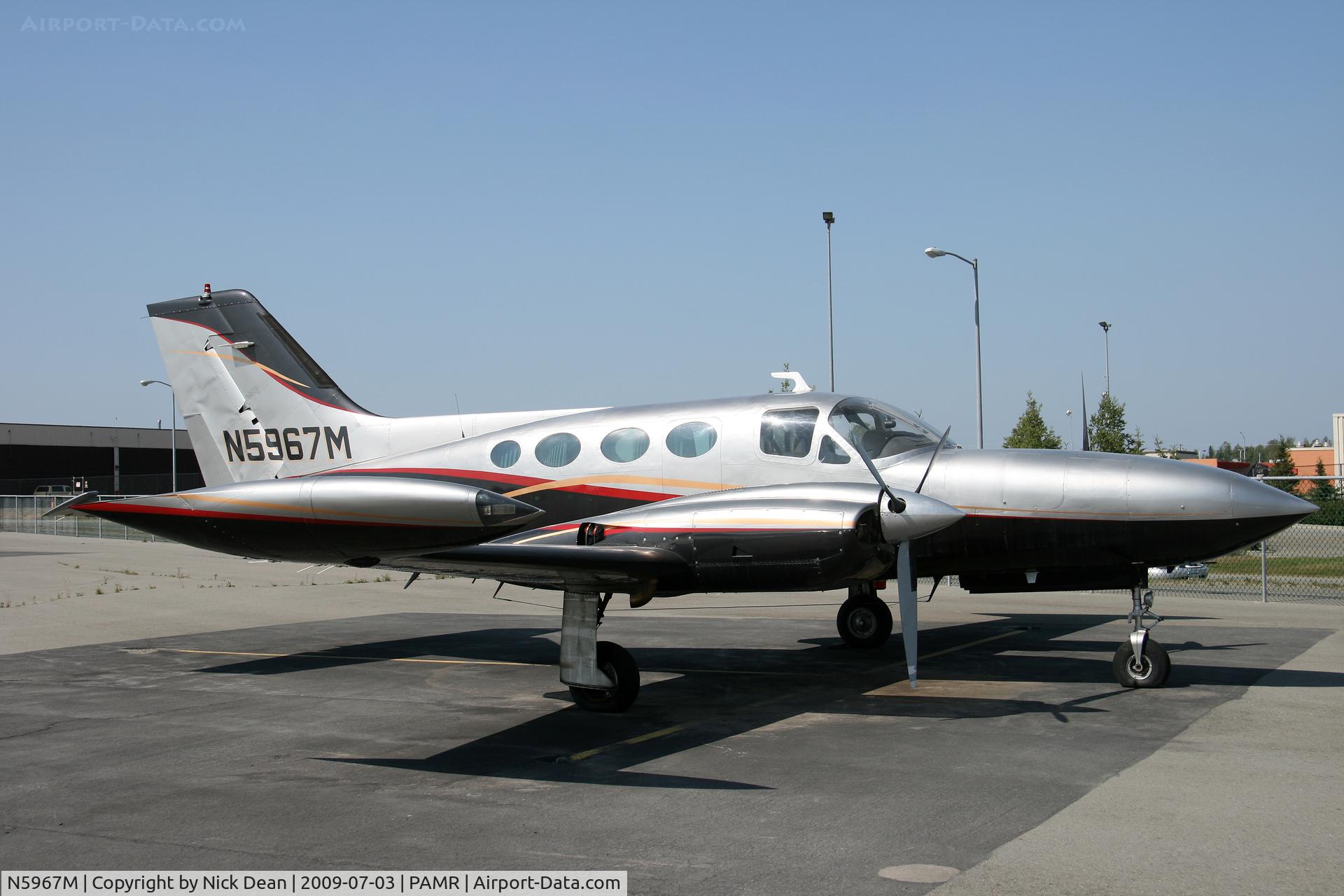 N5967M, 1971 Cessna 421B Golden Eagle C/N 421B0210, PAMR