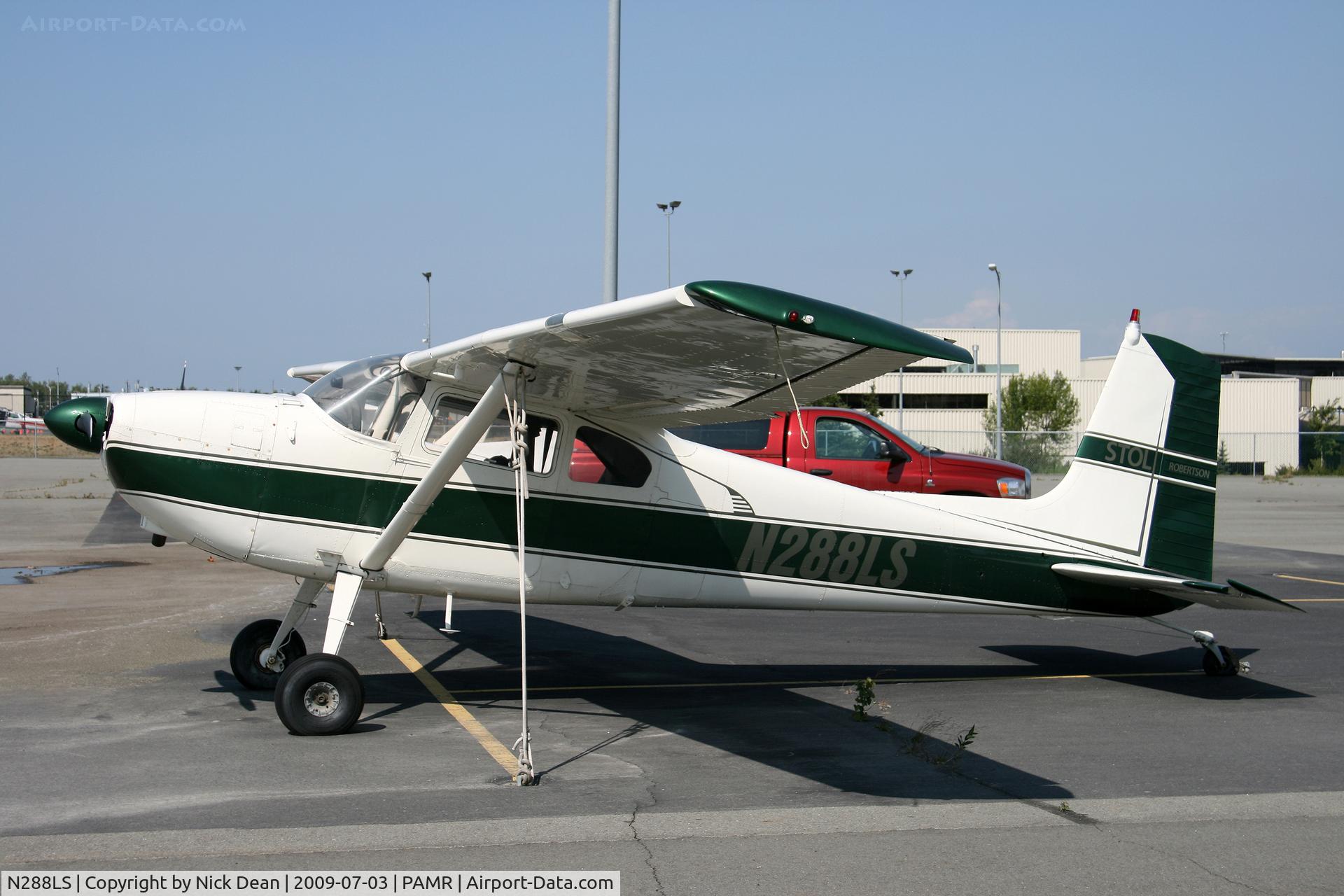 N288LS, 1957 Cessna 180A C/N 32953, PAMR