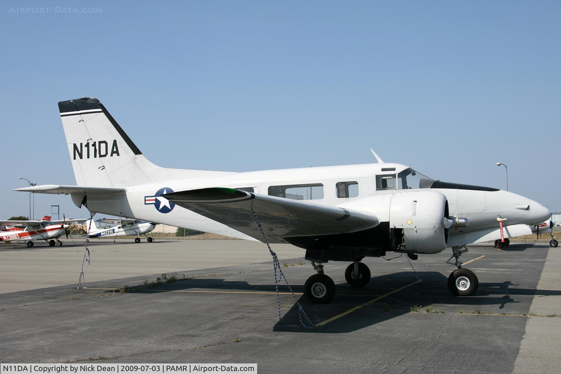 N11DA, 1953 Beech C-45G Expeditor C/N AF-408, PAMR