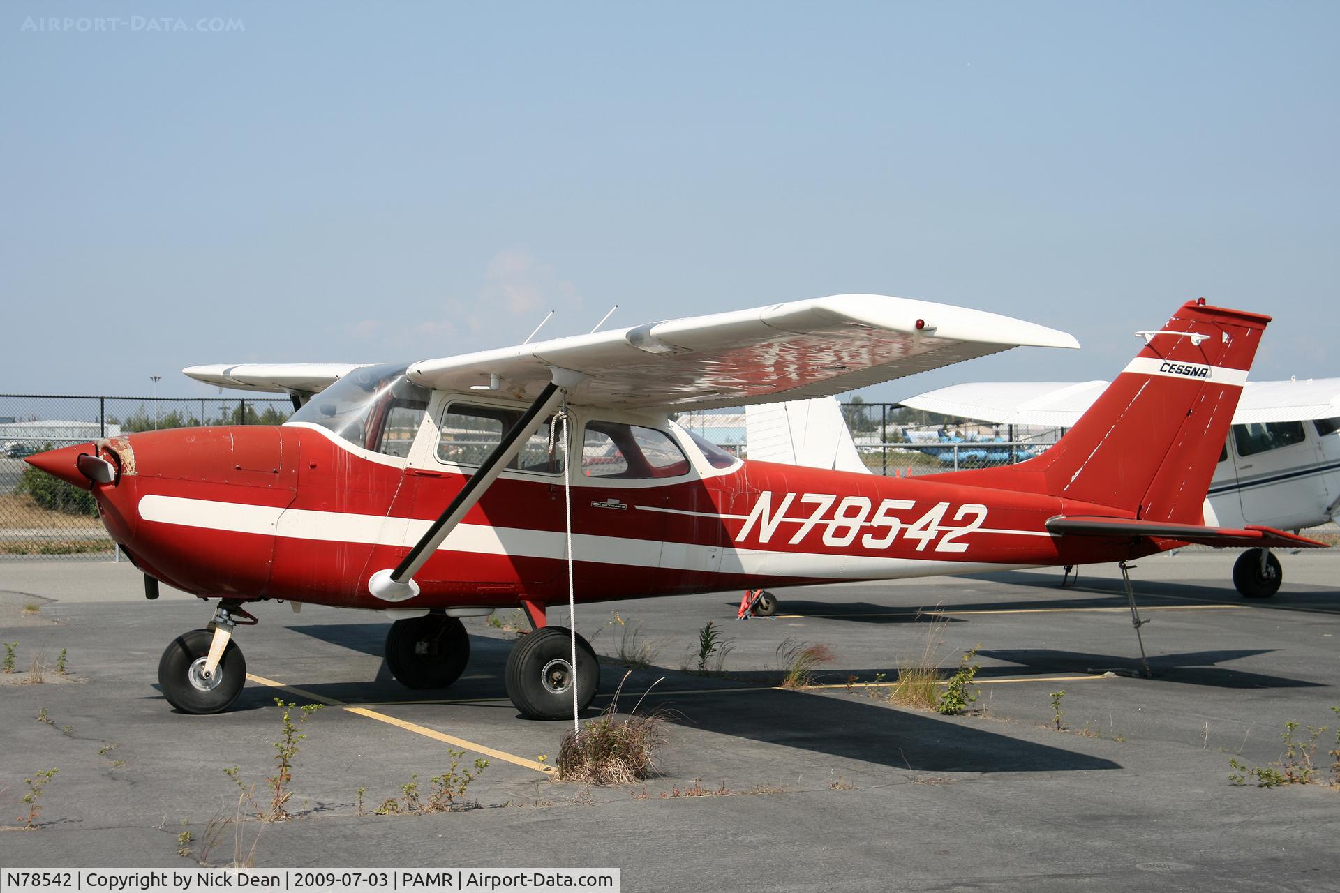 N78542, 1968 Cessna 172K Skyhawk C/N 17257661, PAMR