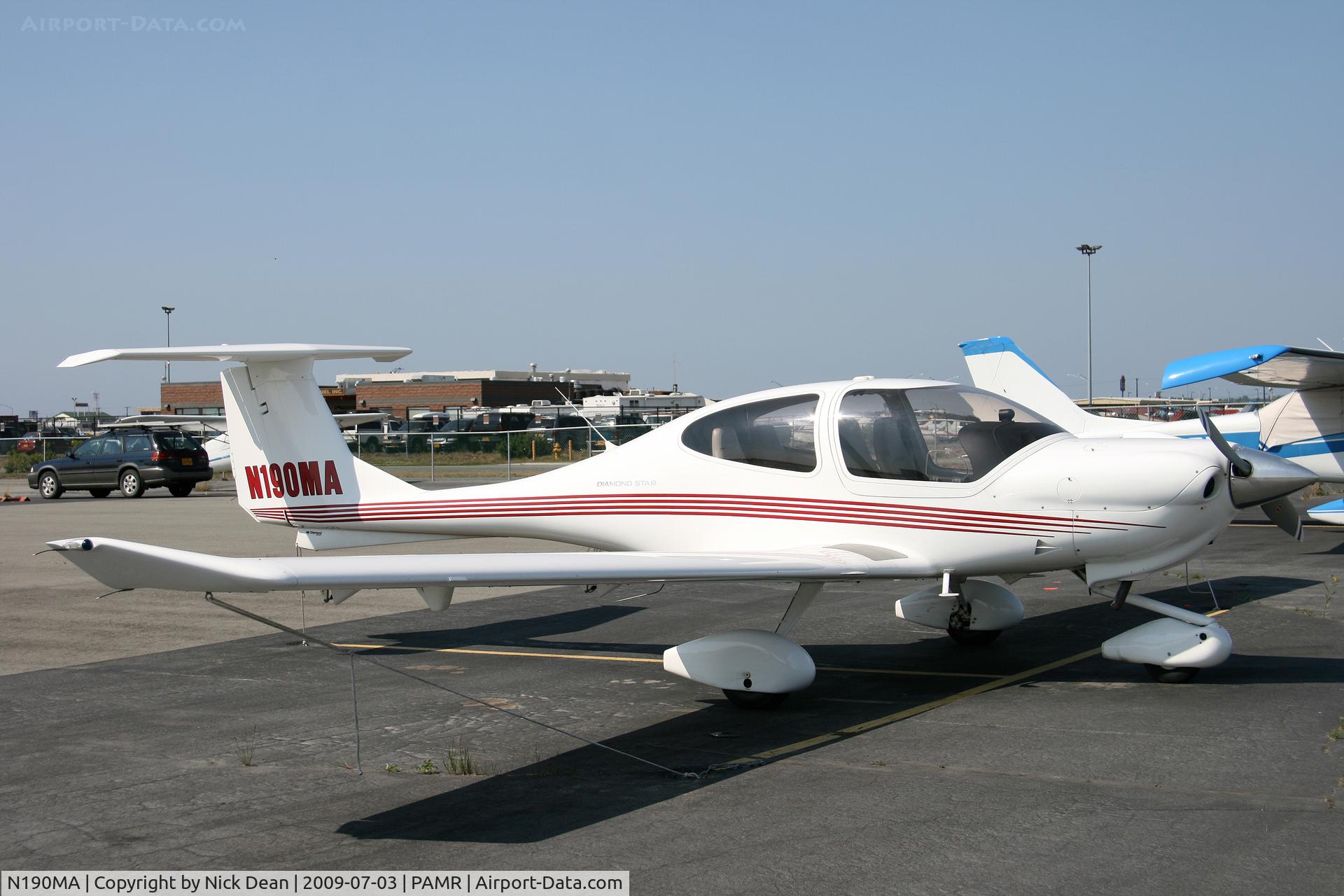 N190MA, 2004 Diamond DA-40 Diamond Star C/N 40.355, PAMR