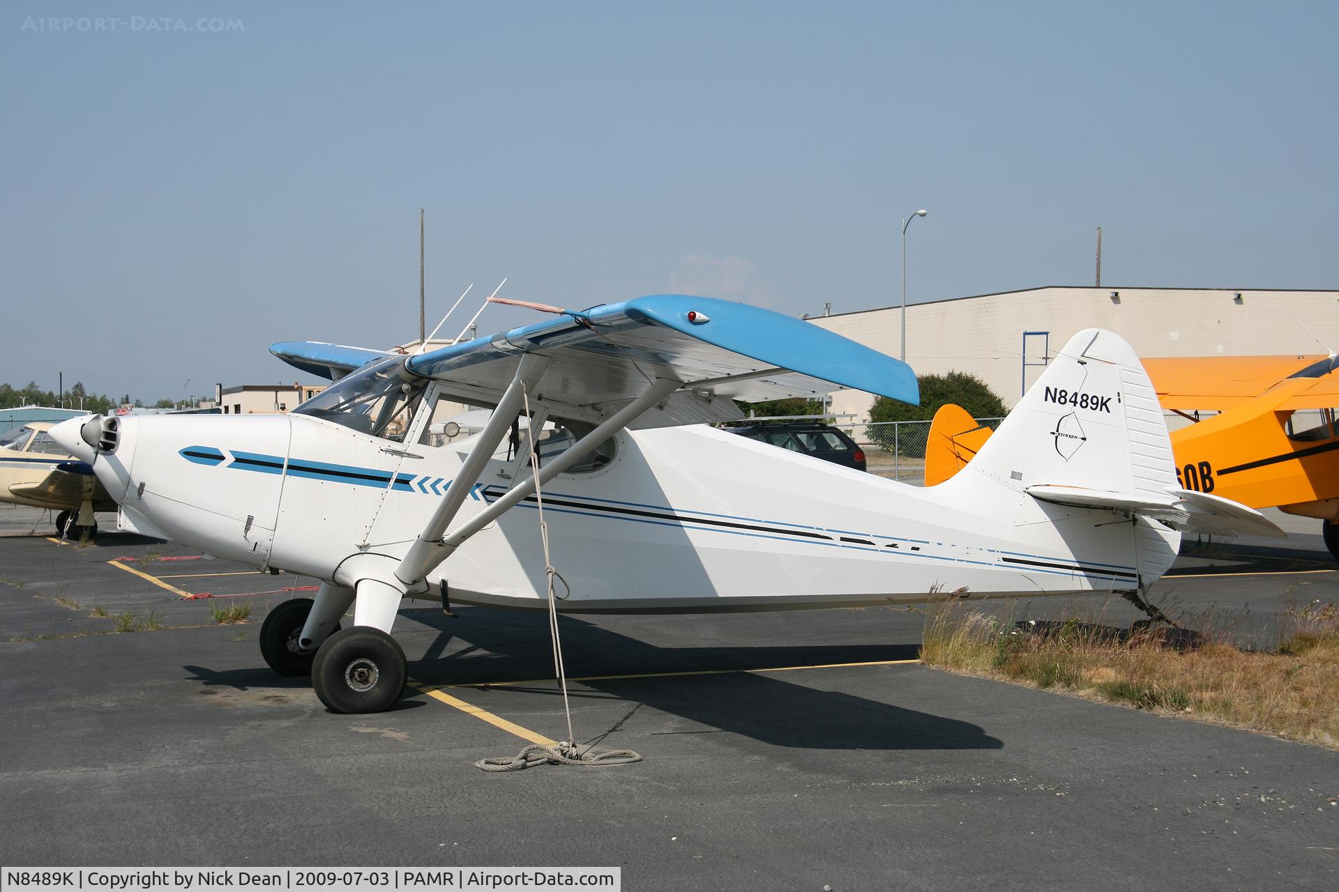 N8489K, 1947 Stinson 108-1 Voyager C/N 108-1489, PAMR