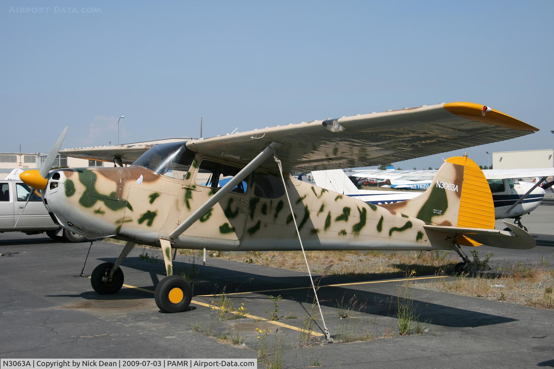 N3063A, 1953 Cessna 170B C/N 25707, PAMR