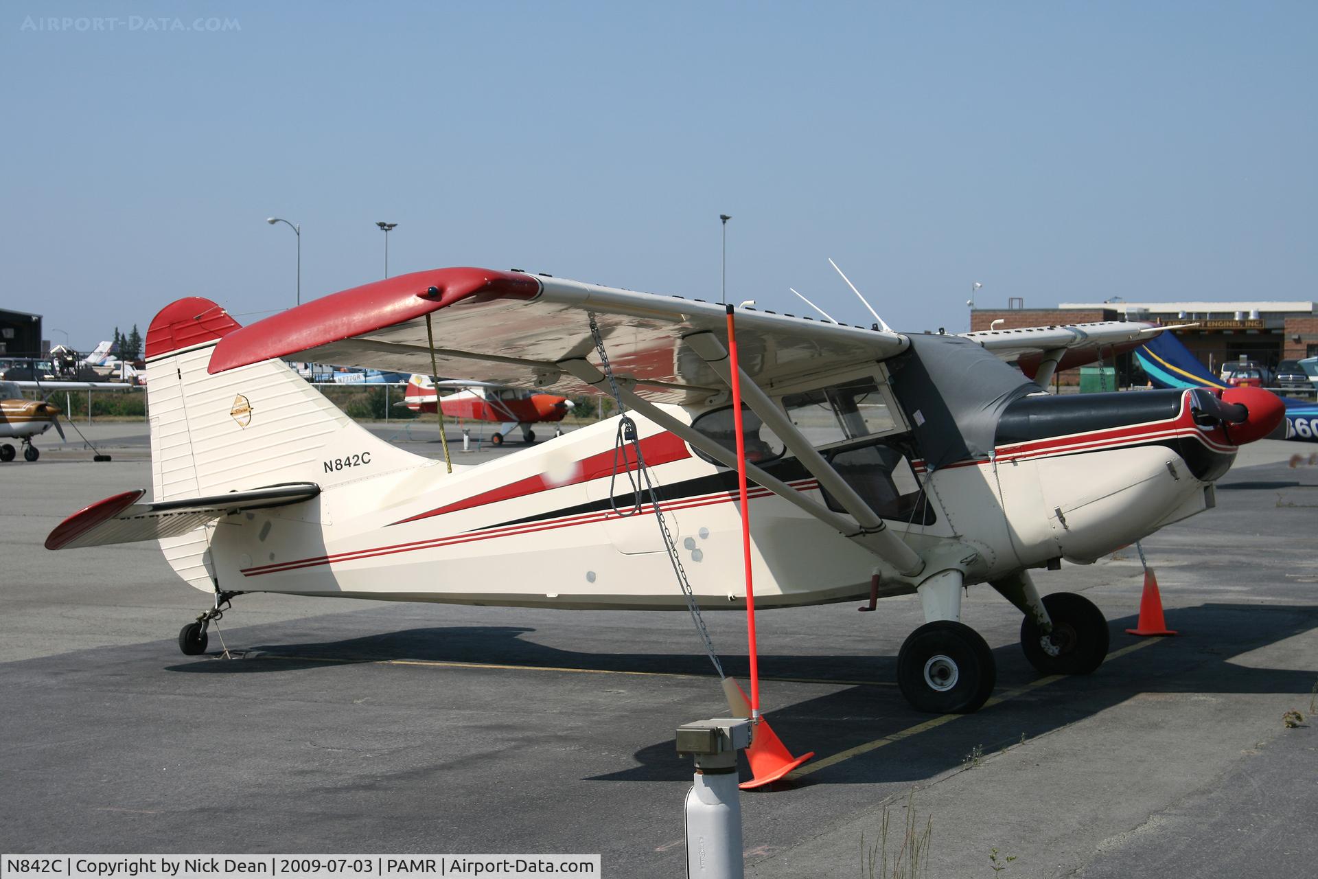 N842C, 1947 Stinson 108-3 Voyager C/N 108-3842, PAMR