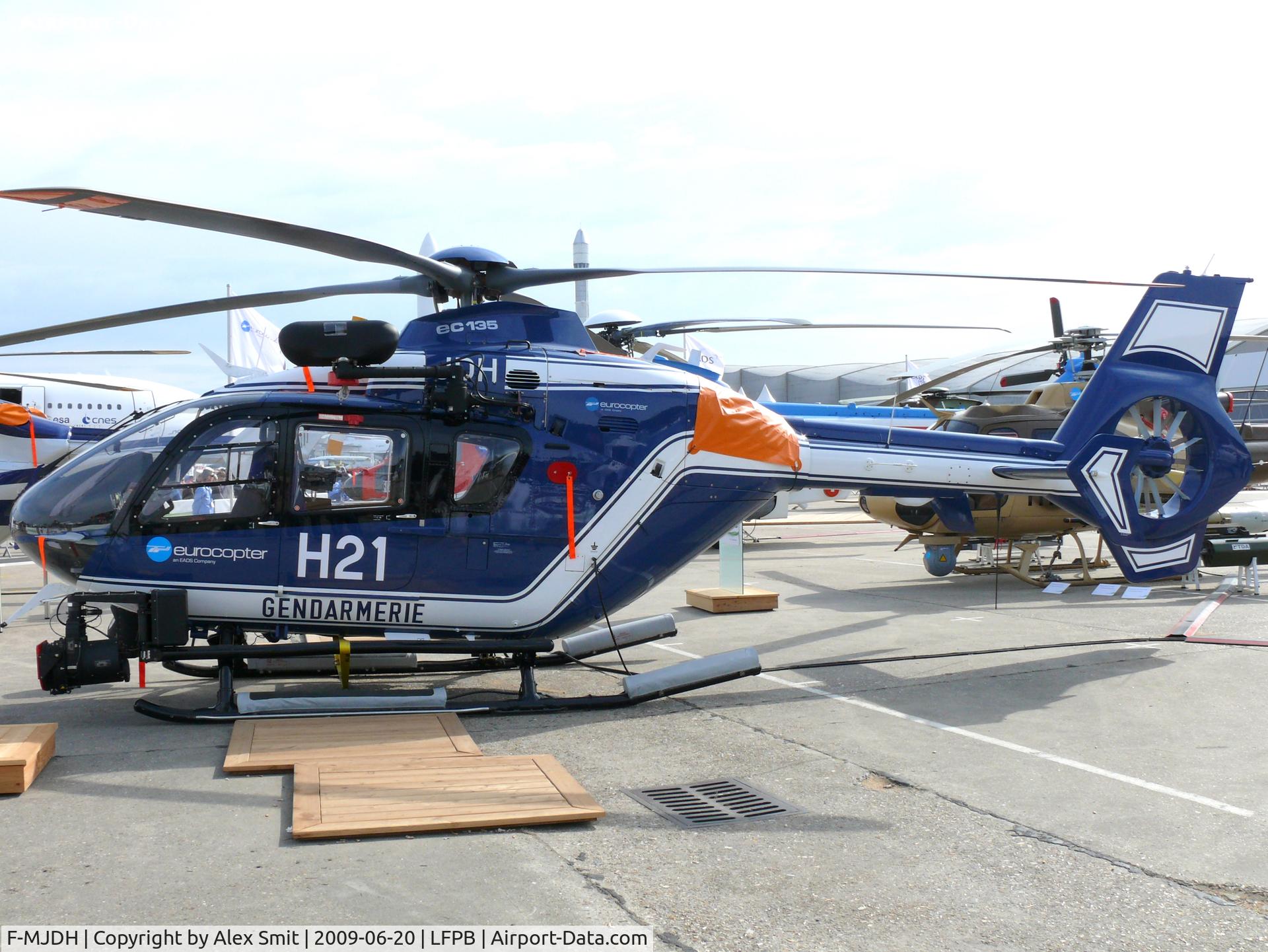 F-MJDH, 2009 Eurocopter EC-135T-2+ C/N 0787, Eurocopter EC135T2+ (F-M)JDH Gendarmerie with shownumber H21
