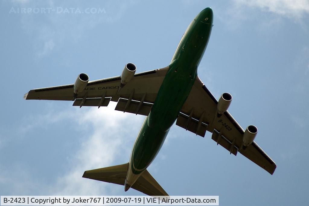 B-2423, 2008 Boeing 747-4EVF/ER/SCD C/N 35174, Jade Cargo Boeing 747-4EV(ER/F)