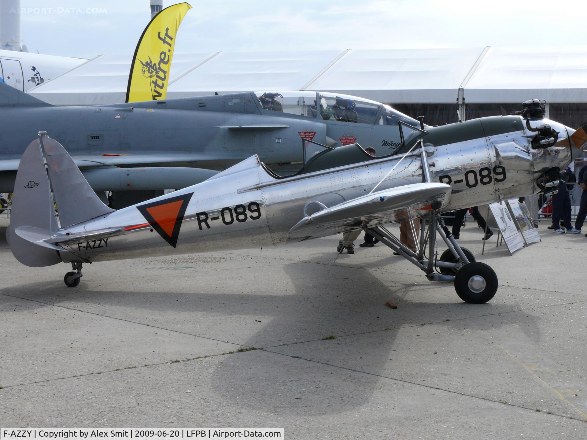 F-AZZY, 1942 Ryan PT-22 Recruit (ST3KR) C/N 1794, Ryan PT22-ST3 KR Recruit F-AZZY Mouton painted as Royal Netherlands Air Force R-089