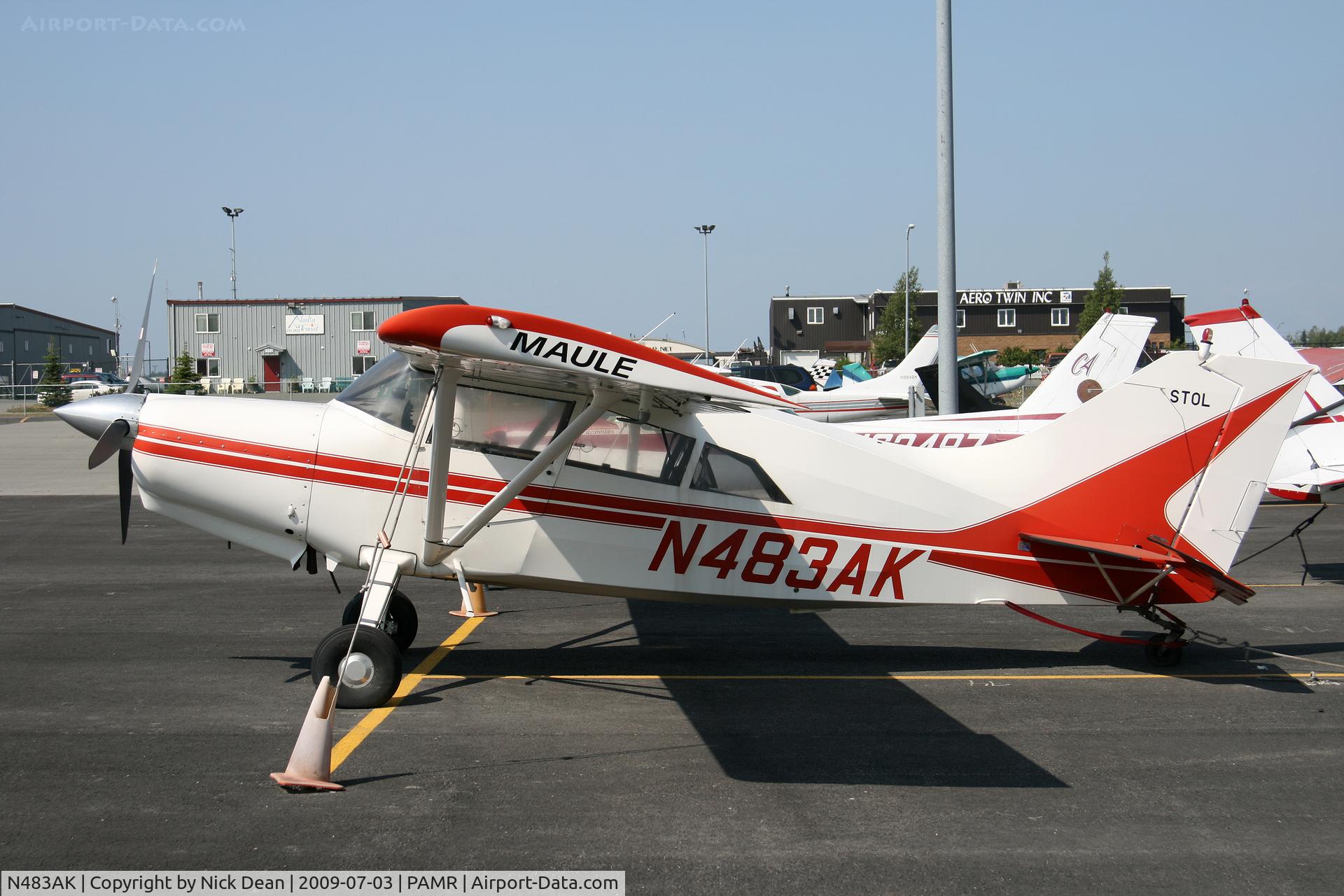 N483AK, 1997 Maule M-7-235C Orion C/N 25017C, PAMR