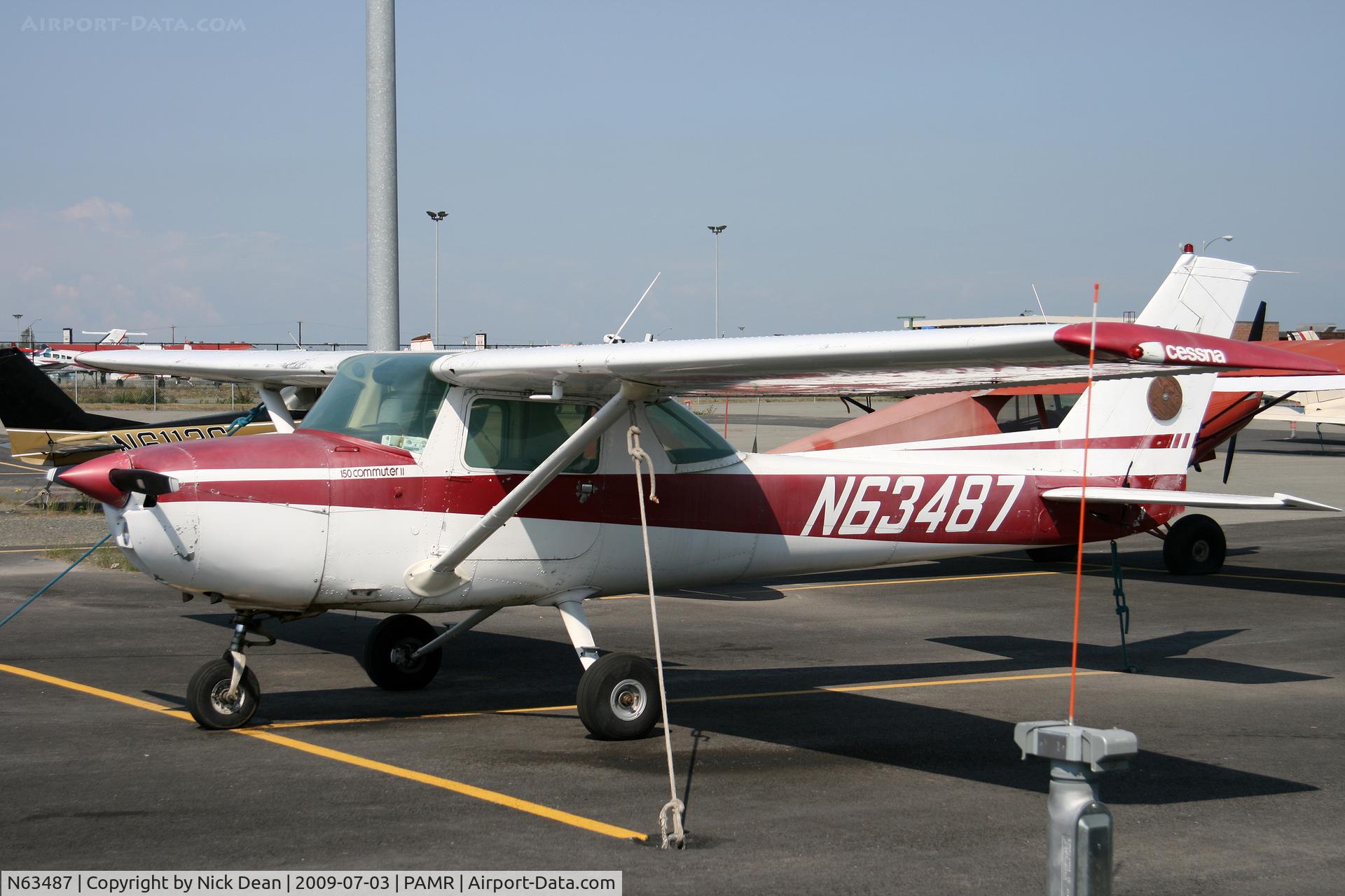 N63487, 1975 Cessna 150M C/N 15077347, PAMR
