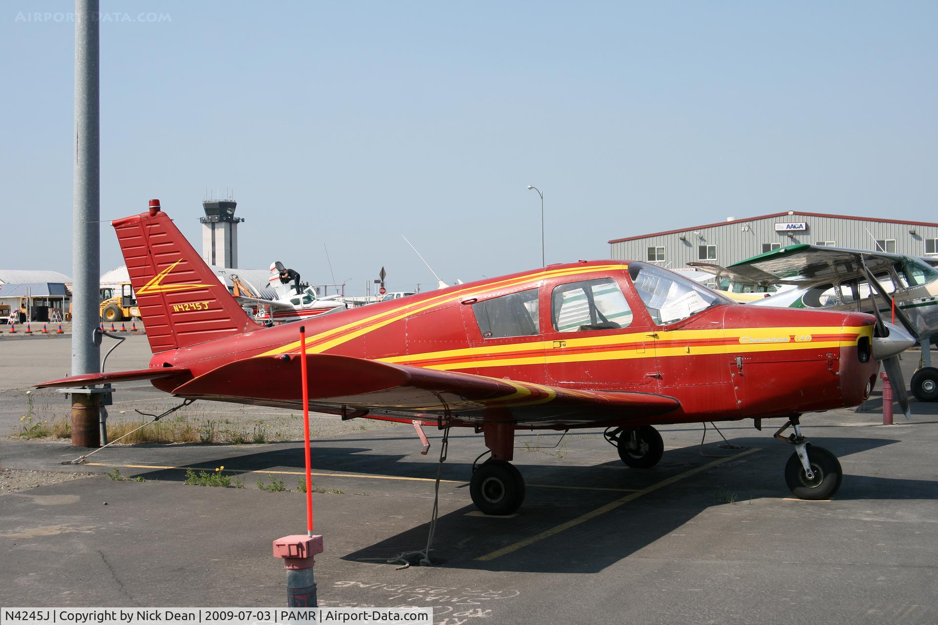N4245J, 1967 Piper PA-28-140 C/N 28-22600, PAMR