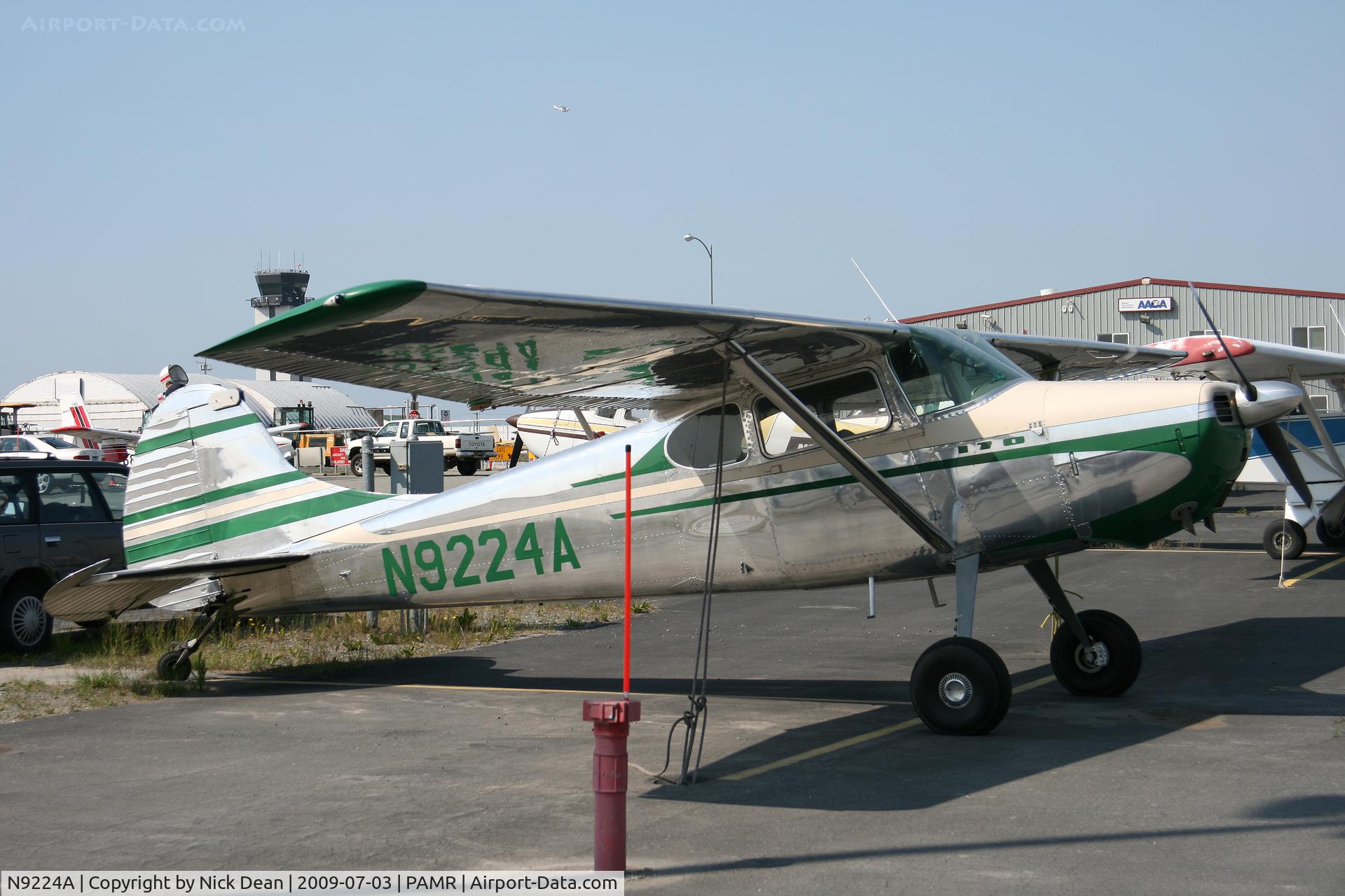 N9224A, 1950 Cessna 170A C/N 19369, PAMR