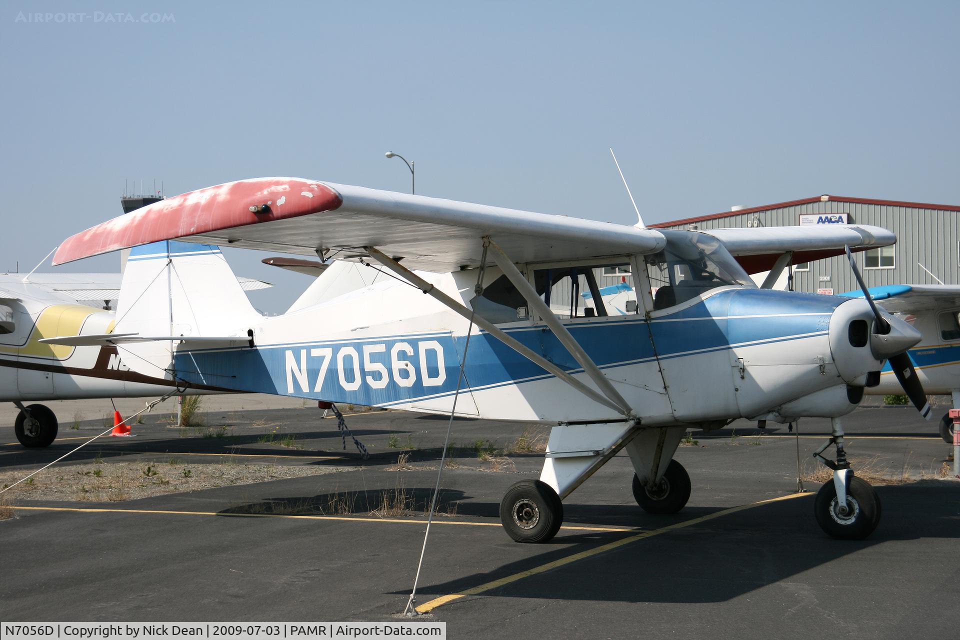 N7056D, 1957 Piper PA-22-150 C/N 22-4953, PAMR