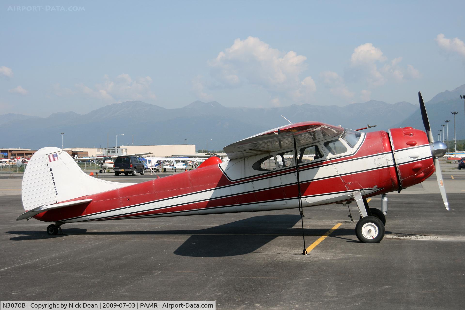 N3070B, 1952 Cessna 195B Businessliner C/N 7954, PAMR