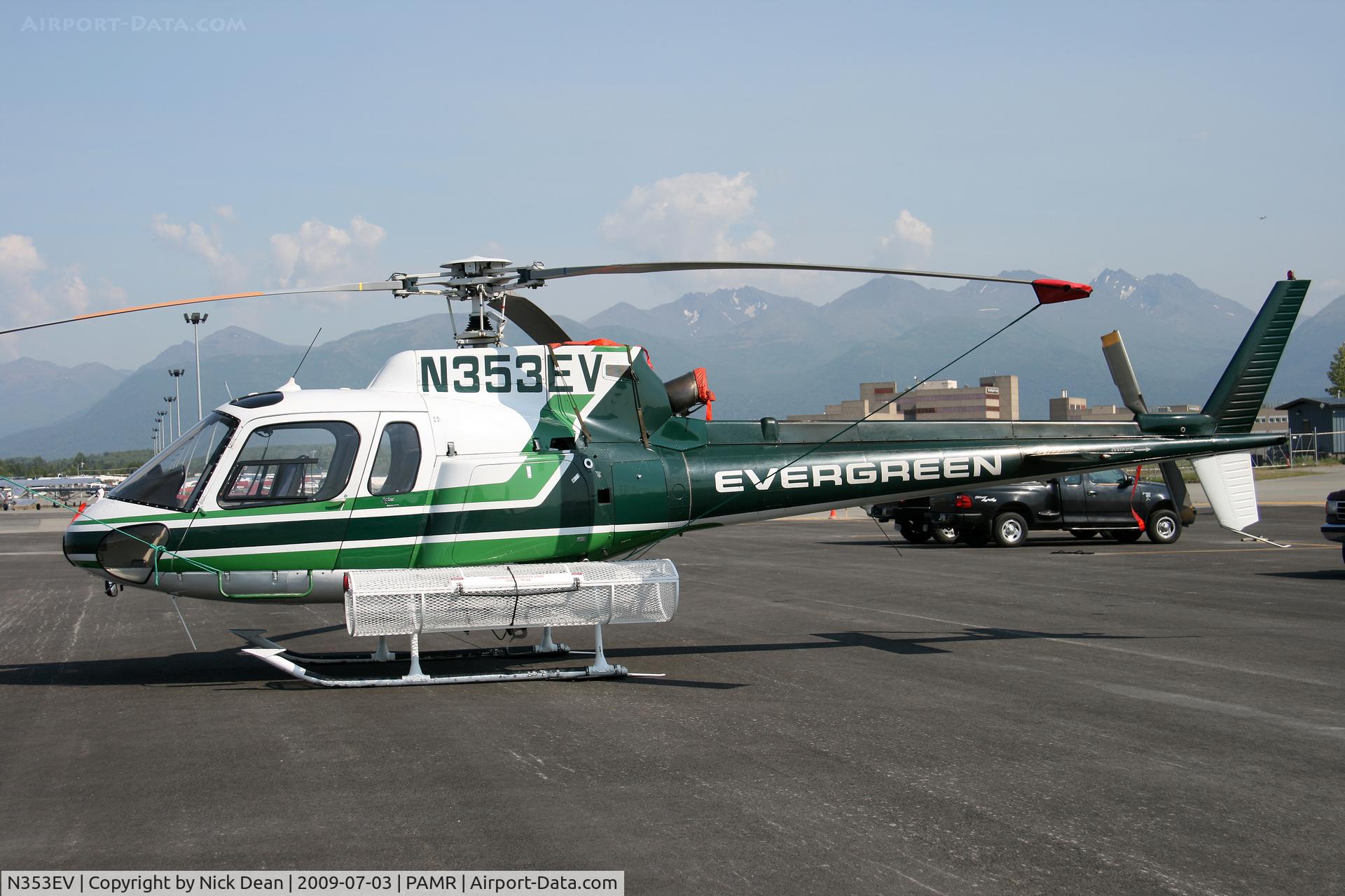 N353EV, 1991 Aerospatiale AS-350B-2 Ecureuil C/N 2444, PAMR