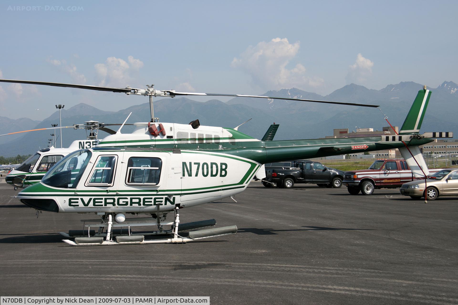 N70DB, 1975 Bell 206B C/N 1730, PAMR