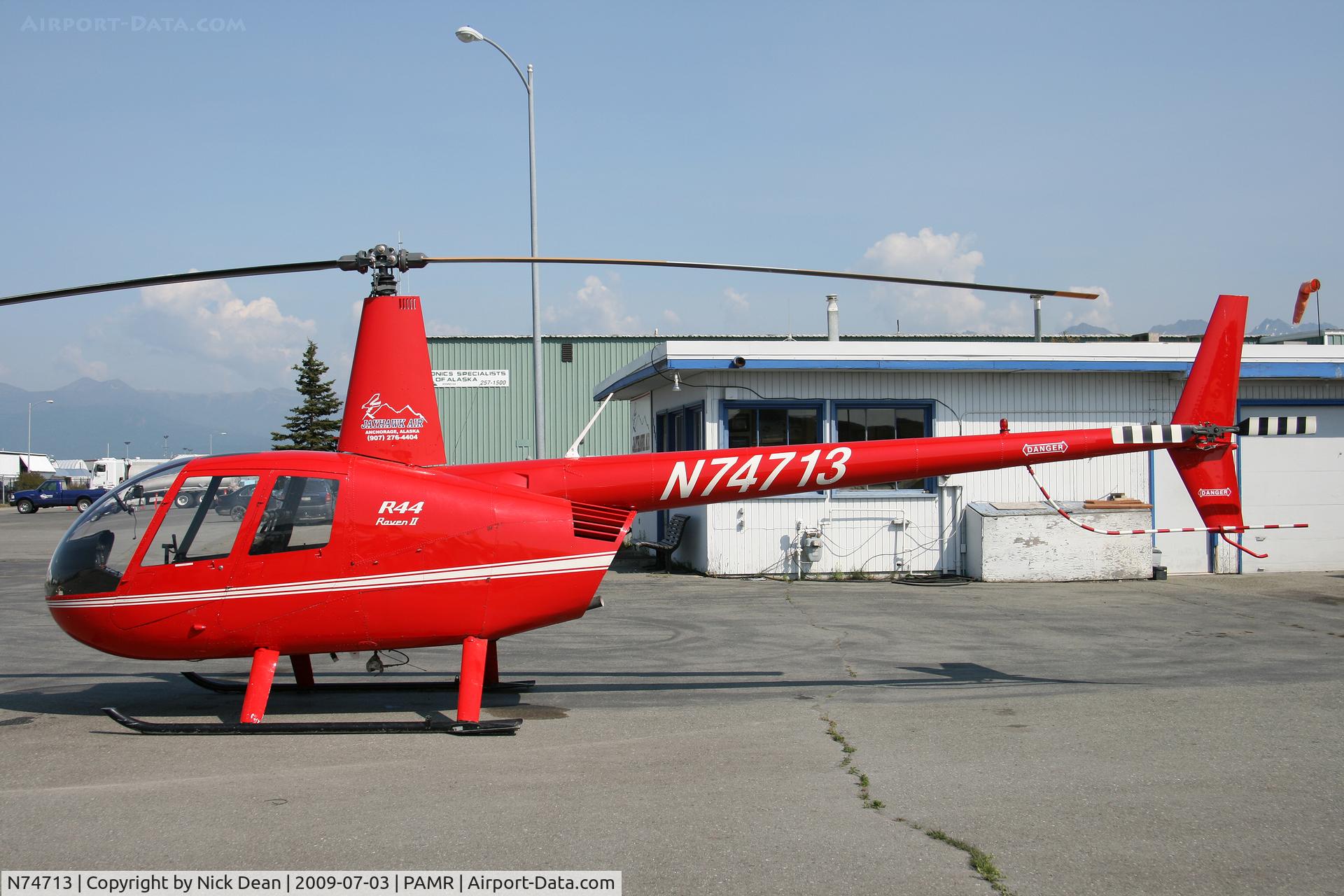 N74713, 2006 Robinson R44 II C/N 11220, PAMR