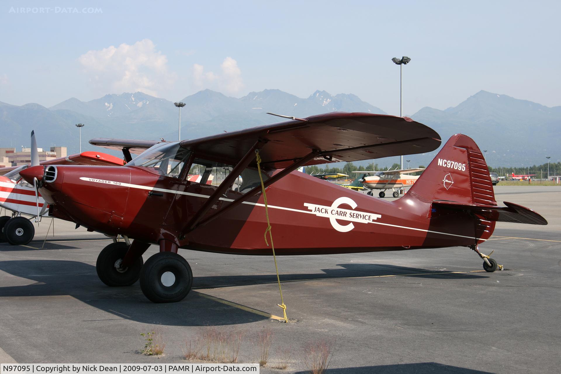 N97095, 1946 Stinson 108-1 Voyager C/N 108-1095, PAMR