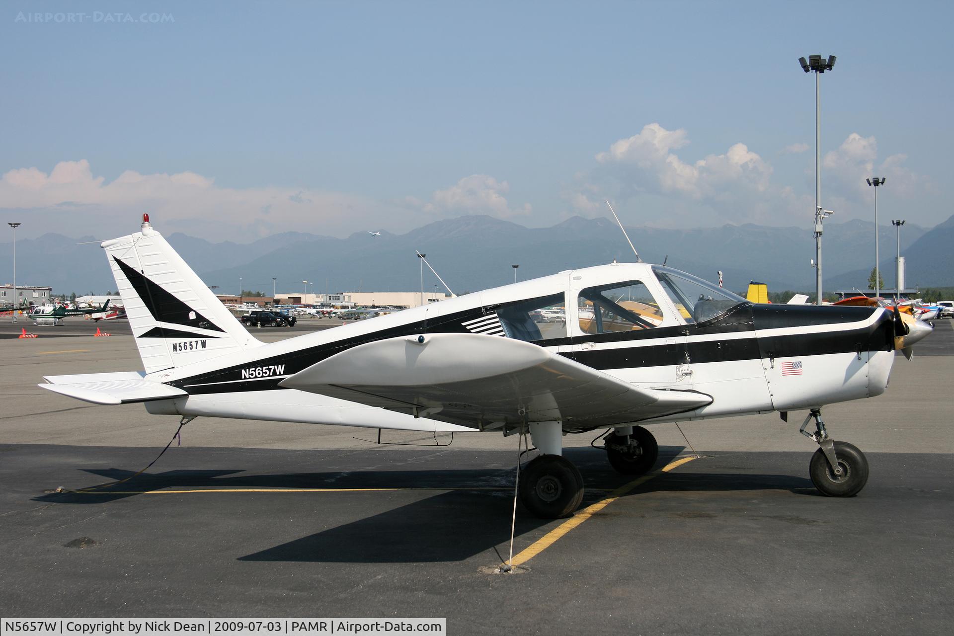 N5657W, 1962 Piper PA-28-160 Cherokee C/N 28-822, PAMR