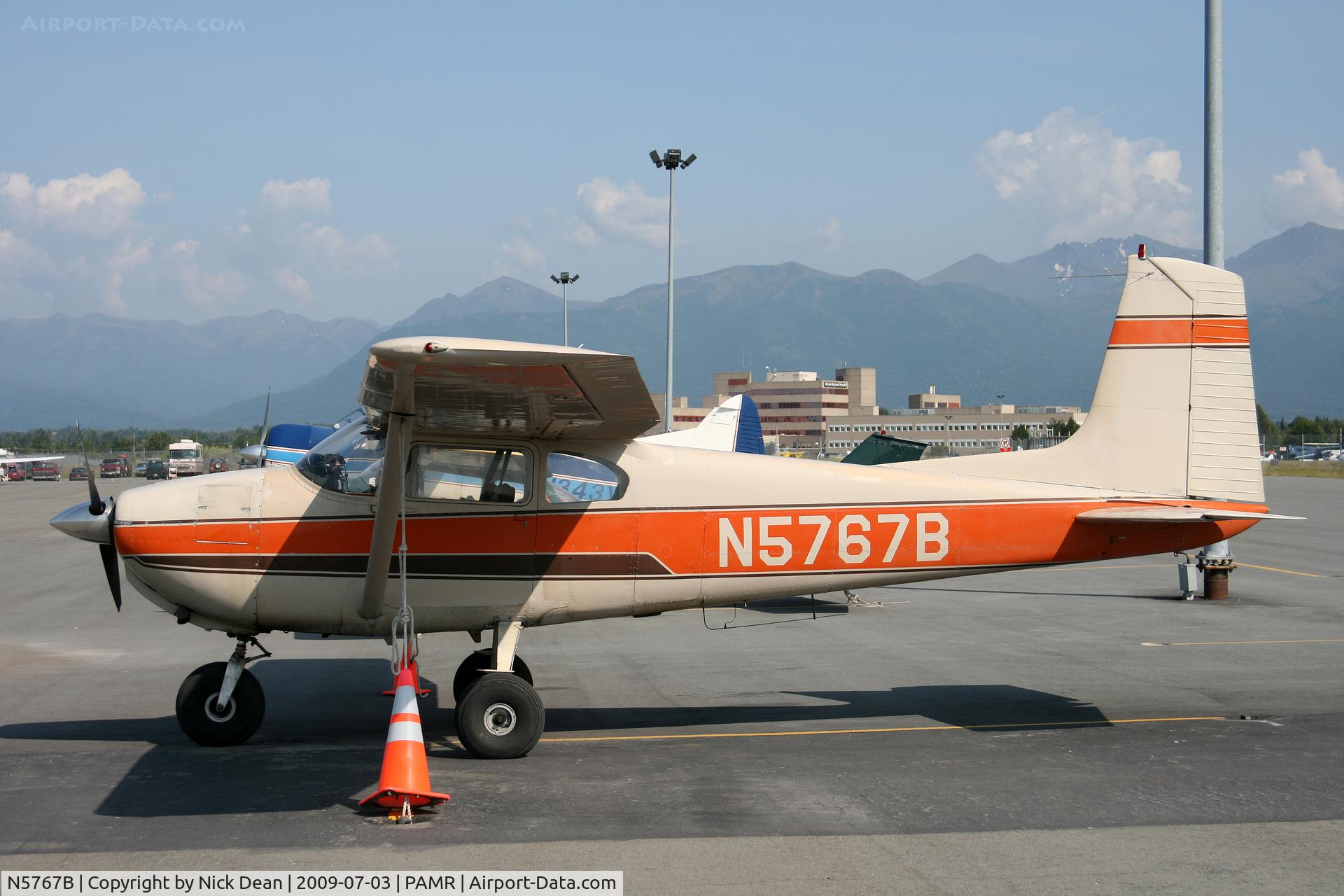 N5767B, 1956 Cessna 182 Skylane C/N 33767, PAMR