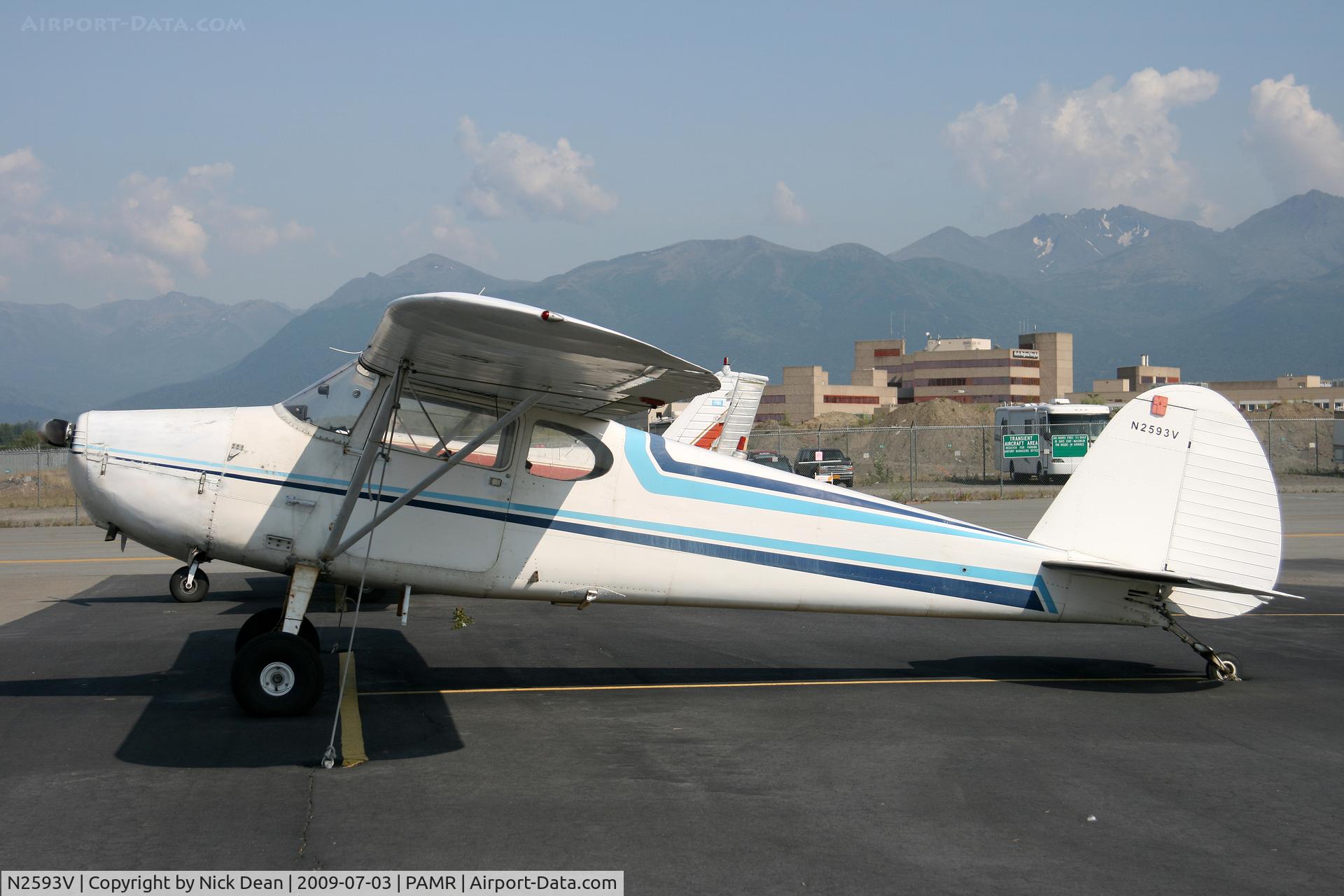 N2593V, 1948 Cessna 170 C/N 18098, PAMR