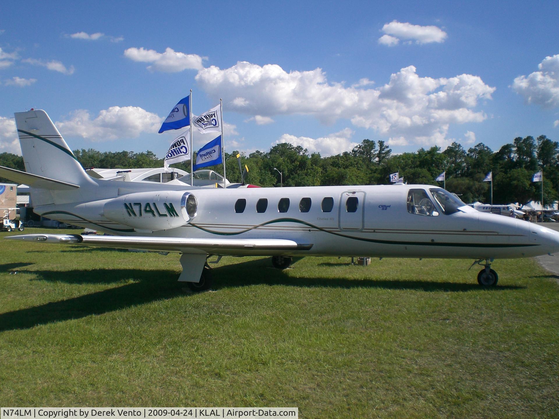 N74LM, 1985 Cessna S550 Citation IIS C/N S550-0041, Sun 'N Fun