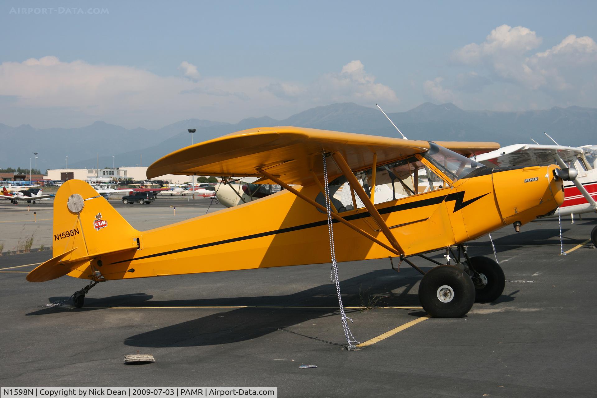 N1598N, 1947 Piper J3C-65 Cub Cub C/N 23130, PAMR