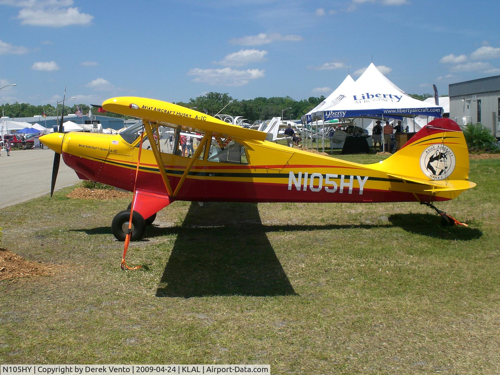 N105HY, 2009 Aviat A-1C-180 Husky C/N 3055, Sun 'N Fun