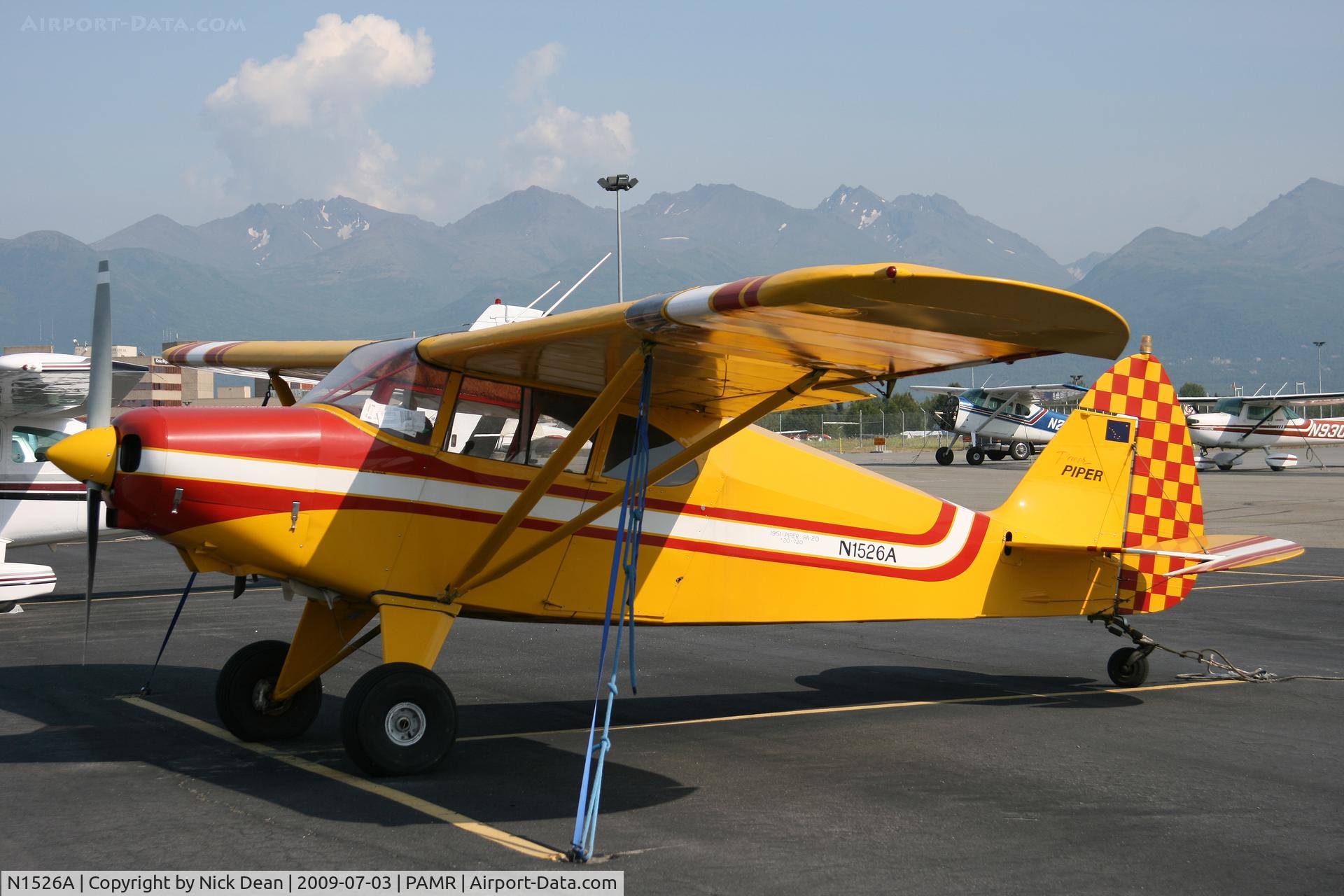 N1526A, 1951 Piper PA-20 Pacer C/N 20-720, PAMR
