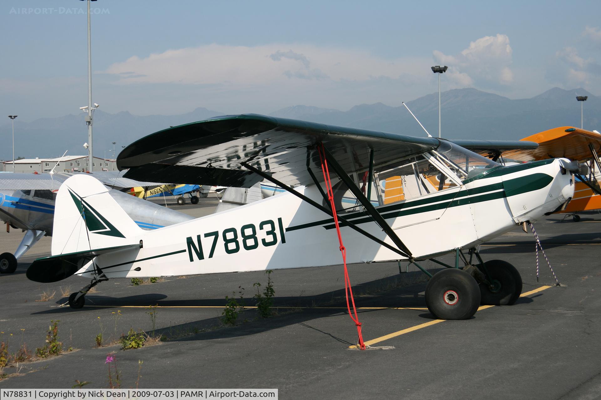 N78831, 1947 Piper PA-11 Cub Special C/N 11-1605, PAMR