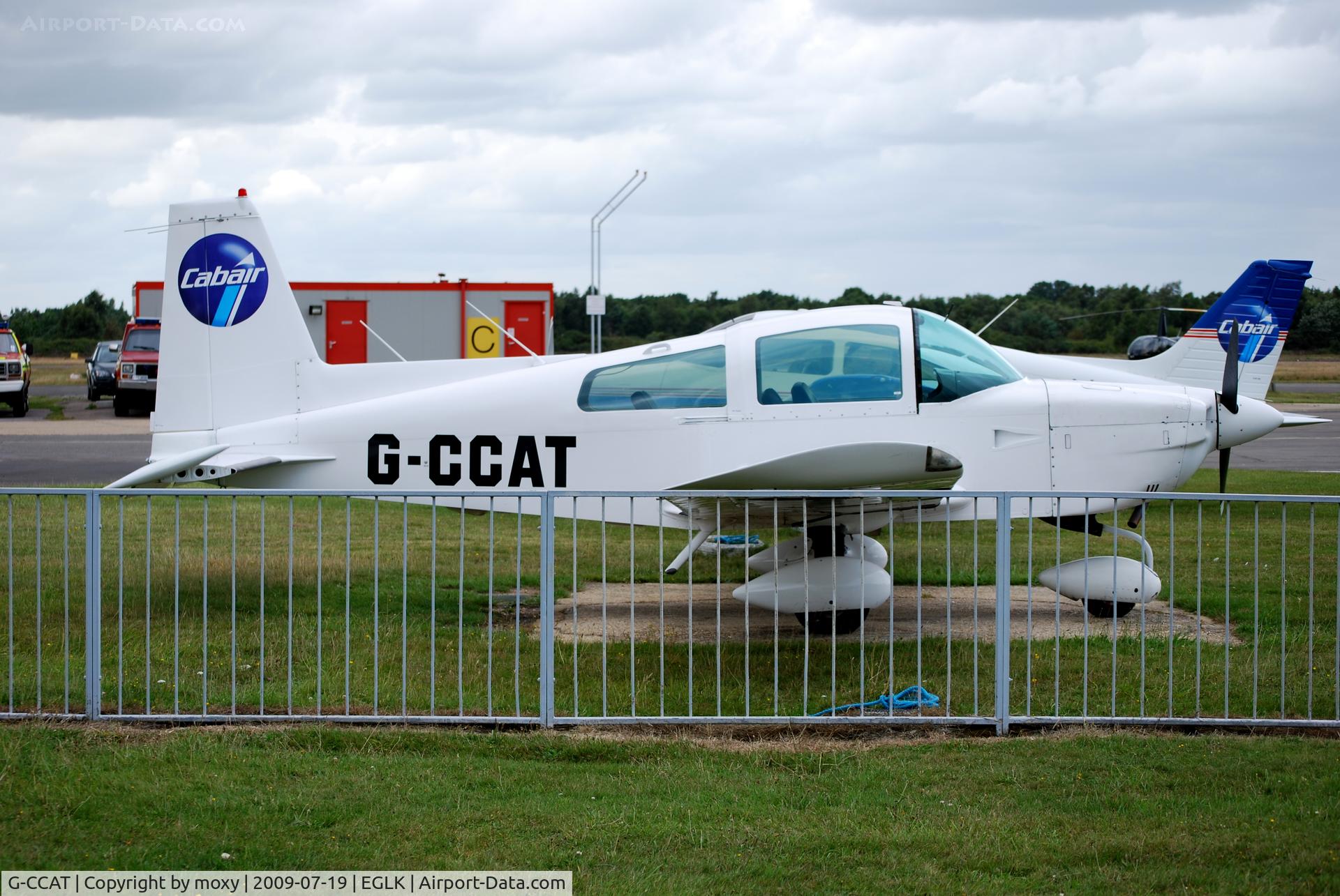 G-CCAT, 1979 Gulfstream American AA-5A Cheetah C/N AA5A-0893, GULFSTREAM AA-5A at Blackbushe