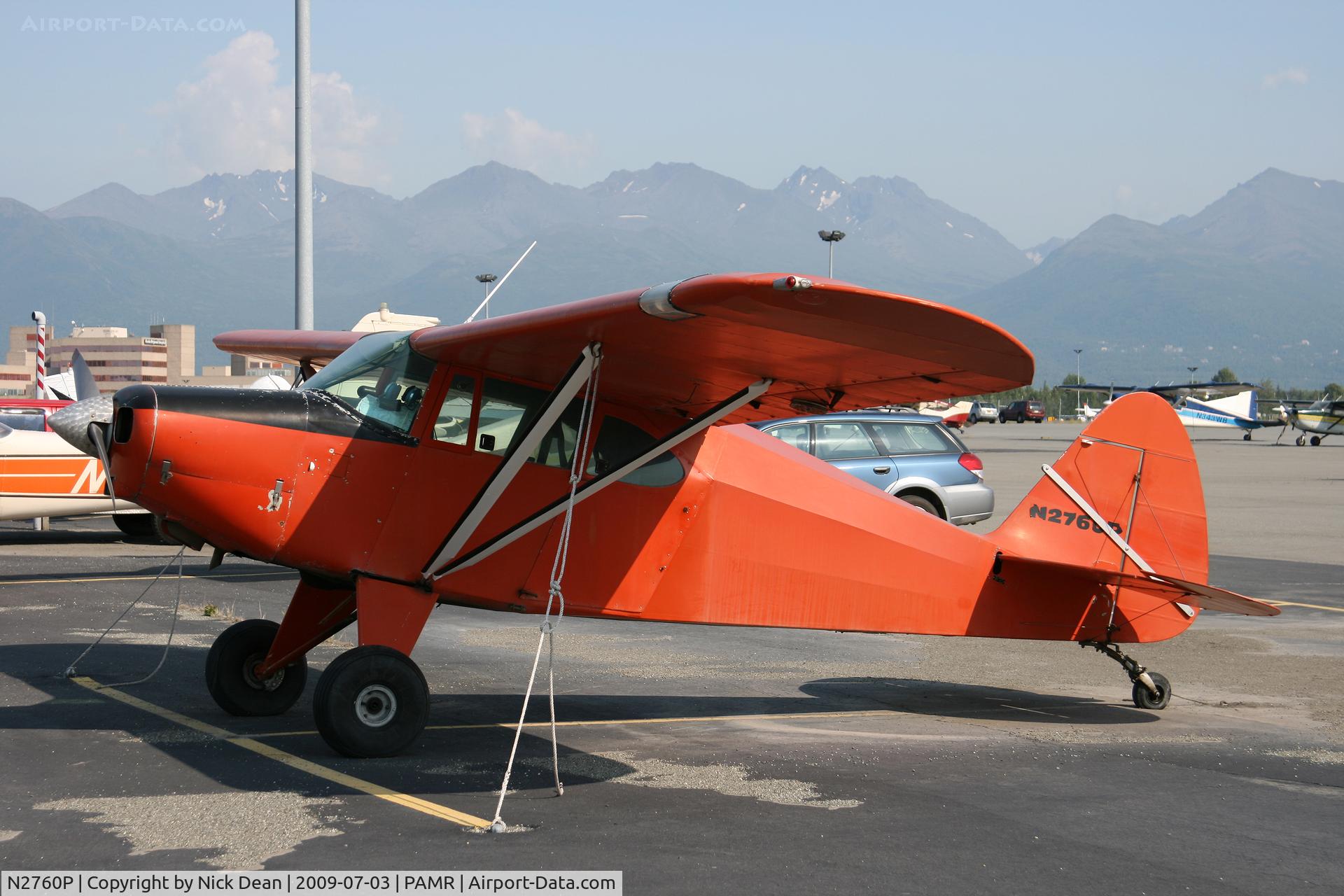 N2760P, 1955 Piper PA-22 C/N 22-3070, PAMR