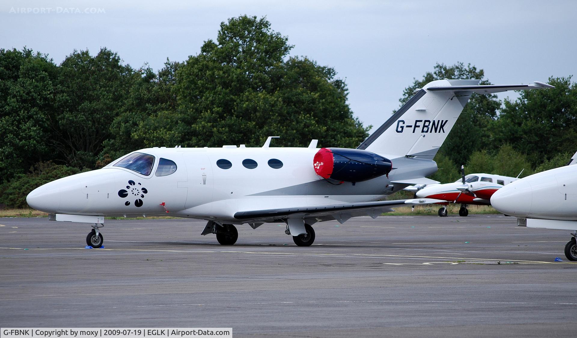G-FBNK, 2008 Cessna 510 Citation Mustang Citation Mustang C/N 510-0067, CITATION MUSTANG at Blackbushe