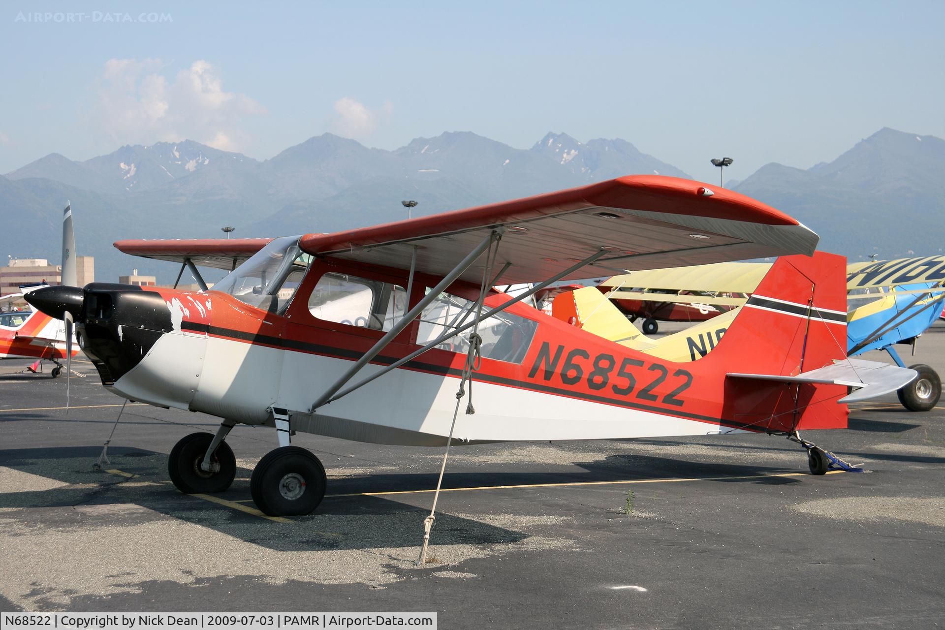 N68522, 1972 Bellanca 7ECA Citabria C/N 864-72, PAMR