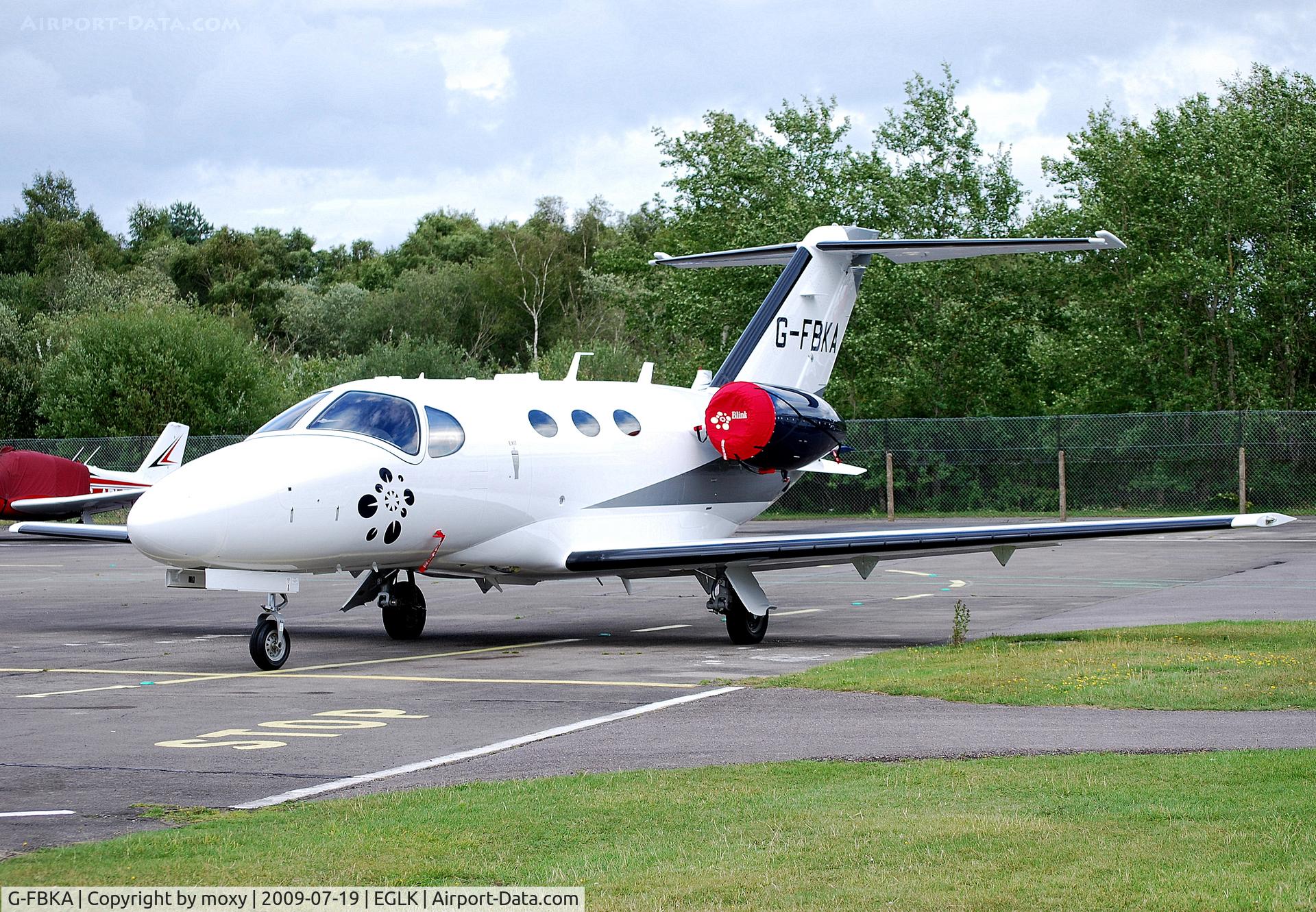 G-FBKA, 2008 Cessna 510 Citation Mustang Citation Mustang C/N 510-0096, Cessna 510 Citation Mustang at Blackbushe Ex N996CM