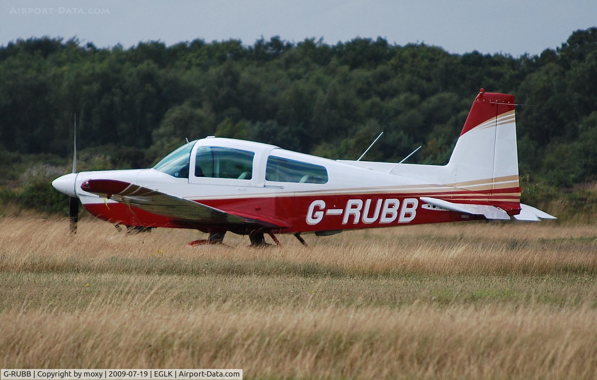 G-RUBB, 1978 Grumman American AA-5B Tiger C/N AA5B-0928, Grumman AA-5B at Blackbushe
