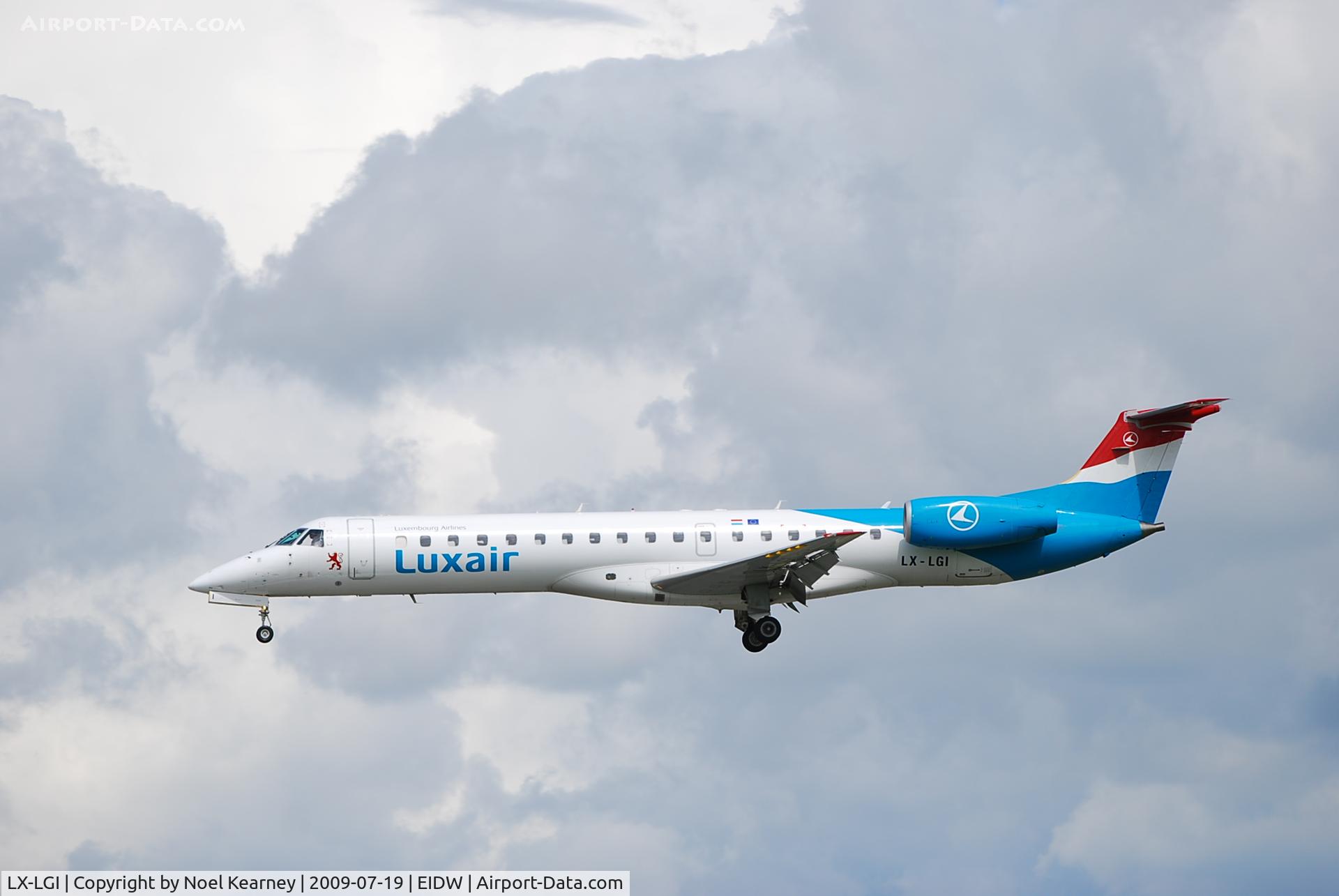 LX-LGI, 2000 Embraer EMB-145LU (ERJ-145LU) C/N 145369, EMBRAER ERJ-145