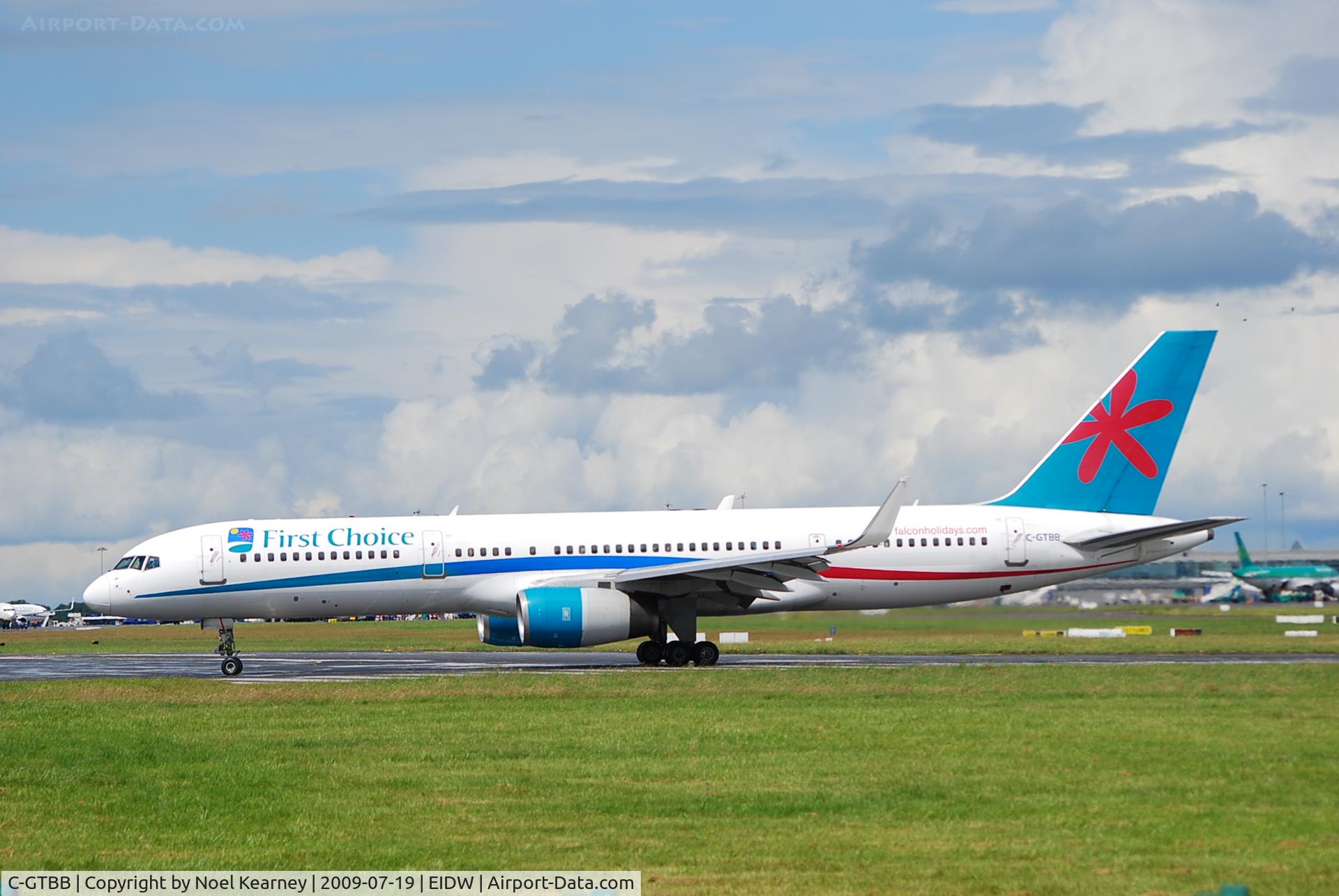 C-GTBB, 2000 Boeing 757-28A C/N 32447, DEPARTING RWY 28