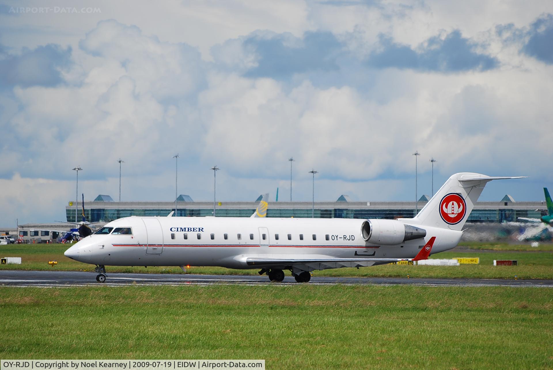 OY-RJD, 1993 Canadair CRJ-100LR (CL-600-2B19) C/N 7007, CANADAIR CRJ-100LR