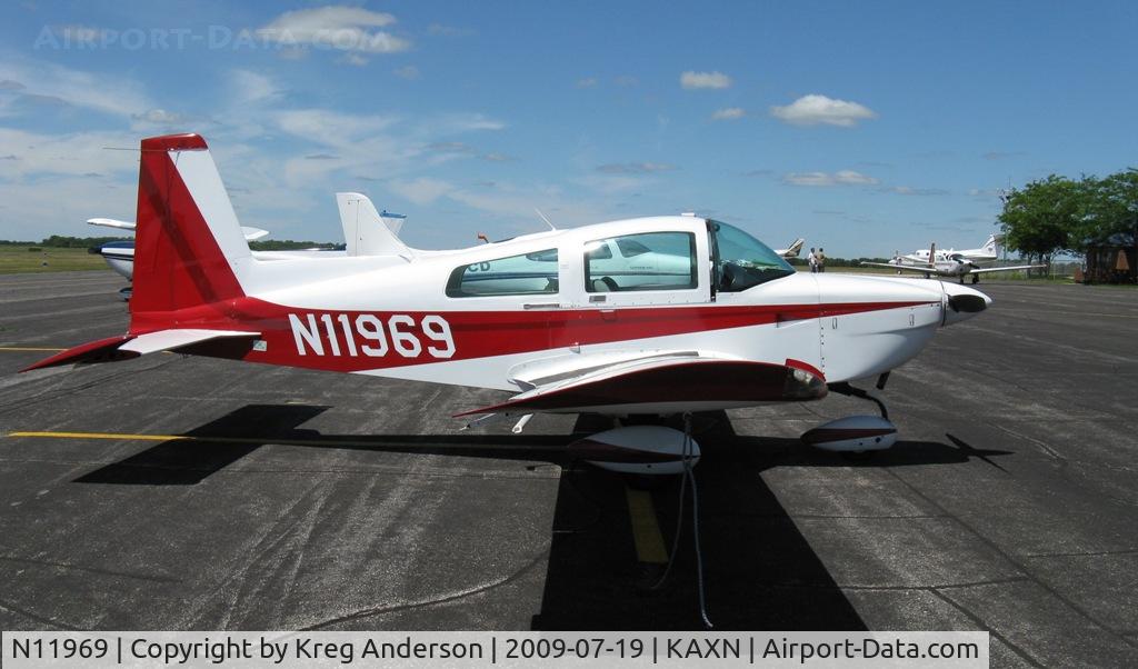 N11969, American General AG-5B Tiger C/N 10126, Parked on the ramp