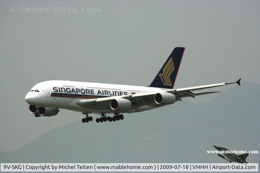 9V-SKG, 2008 Airbus A380-841 C/N 019, Singapore Airlines