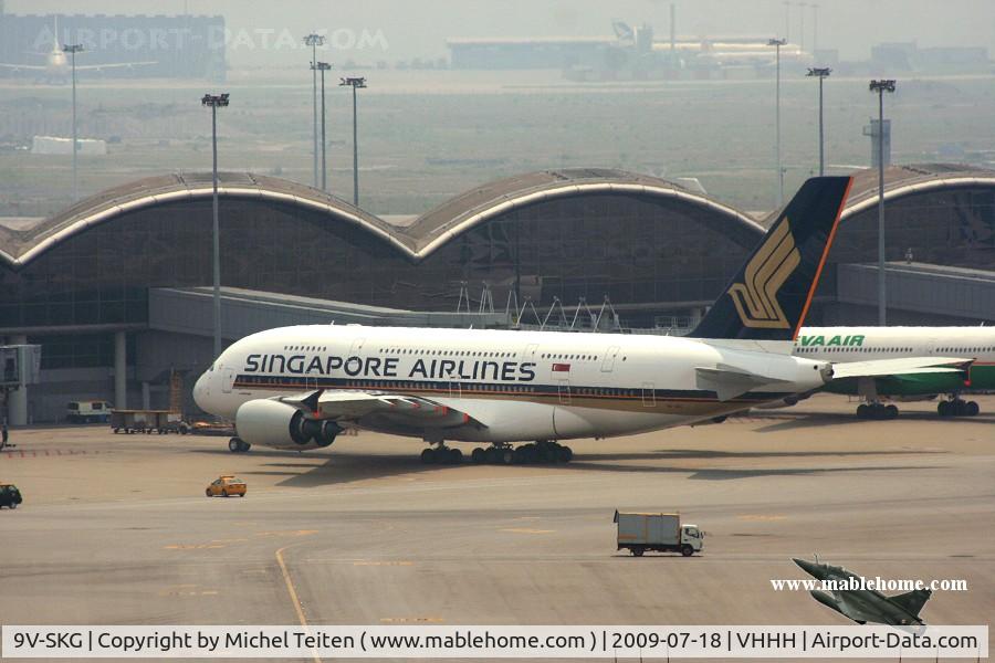 9V-SKG, 2008 Airbus A380-841 C/N 019, Singapore Airlines