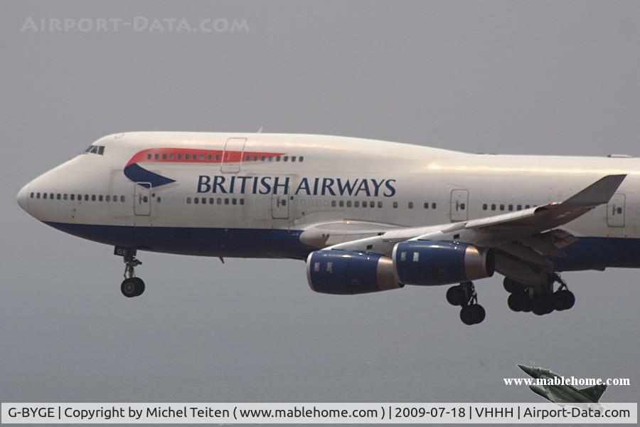 G-BYGE, 1999 Boeing 747-436 C/N 28858, British Airways