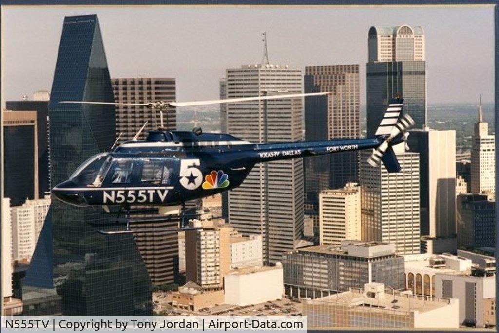 N555TV, 1991 Bell 206L-3 LongRanger III C/N 51456, Chopper Five /Dallas Skyline