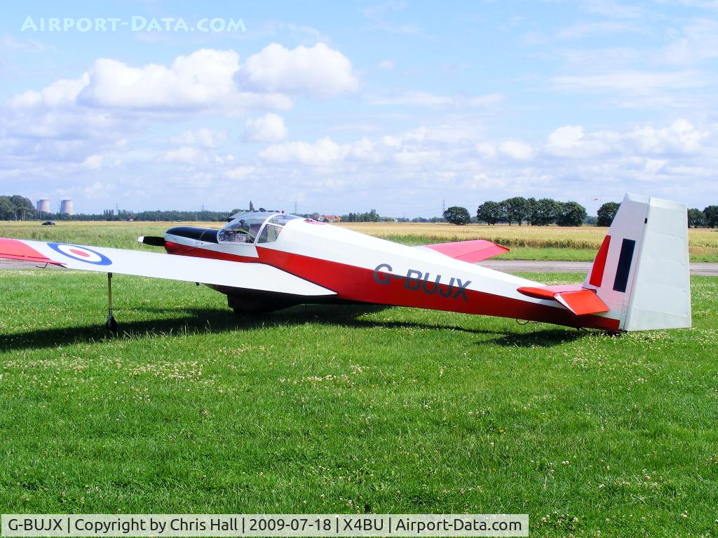 G-BUJX, 1977 Slingsby T-61F Venture T2 C/N 1873, Burn Gliding Club