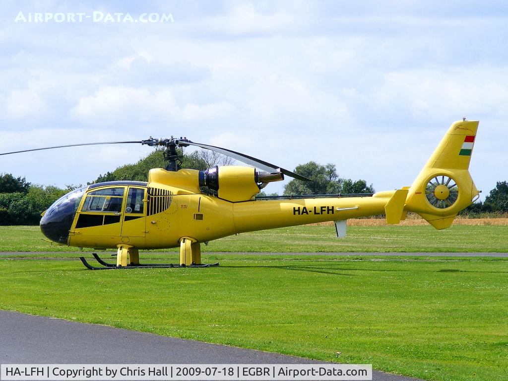 HA-LFH, 1979 Aerospatiale SA-342J Gazelle C/N 1775, at Breighton Airfield