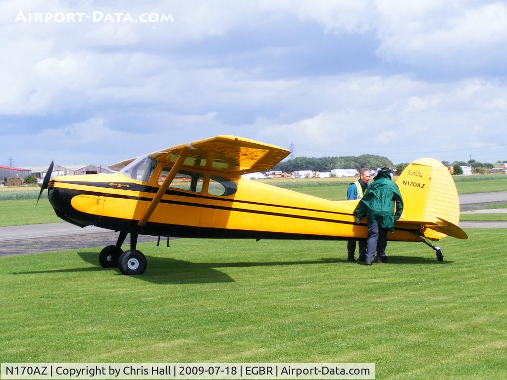 N170AZ, 1950 Cessna 170A C/N 19674, at Breighton Airfield