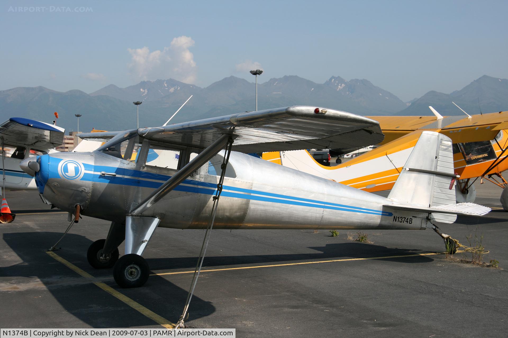 N1374B, 1948 Luscombe 8F Silvaire C/N 6001, PAMR