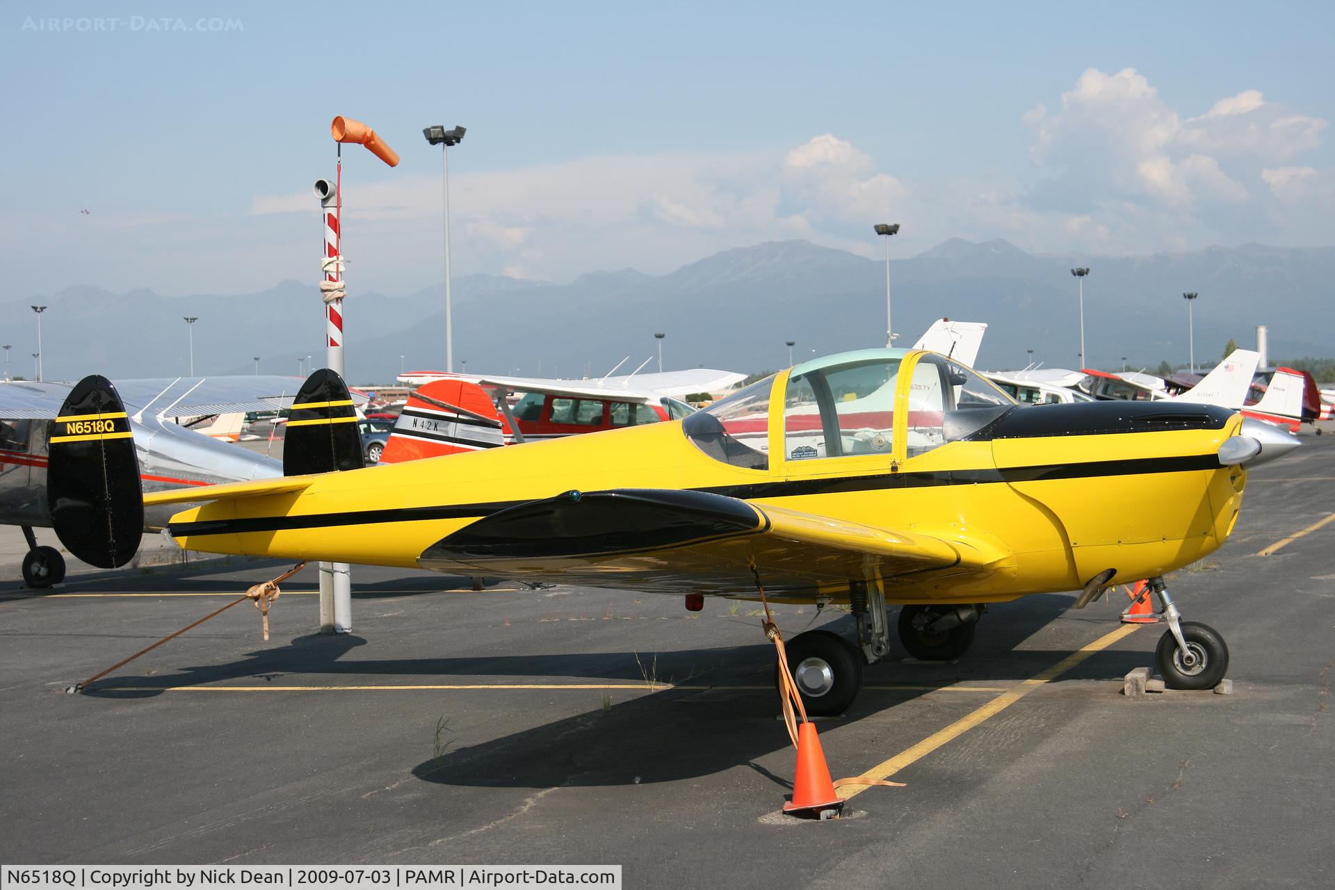 N6518Q, 1966 Alon A2 Aircoupe C/N A-118, PAMR