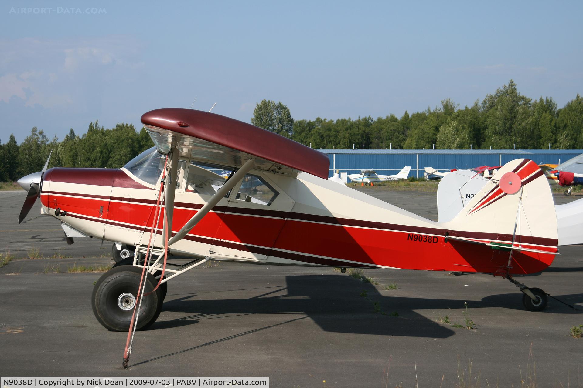 N9038D, 1958 Piper PA-22-160 Tri Pacer C/N 22-6176, PABV